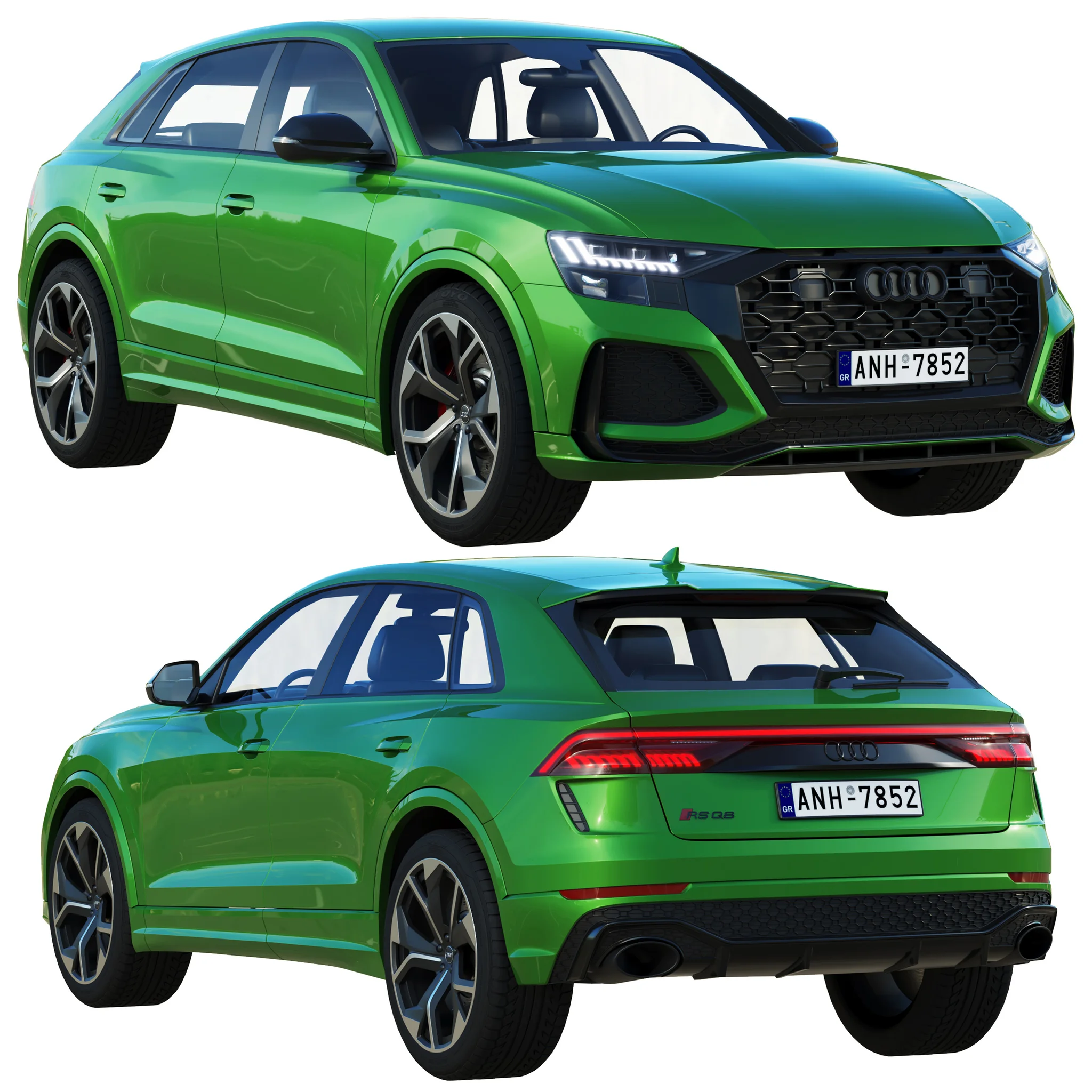 Audi RS Q8, 3D model preview 18