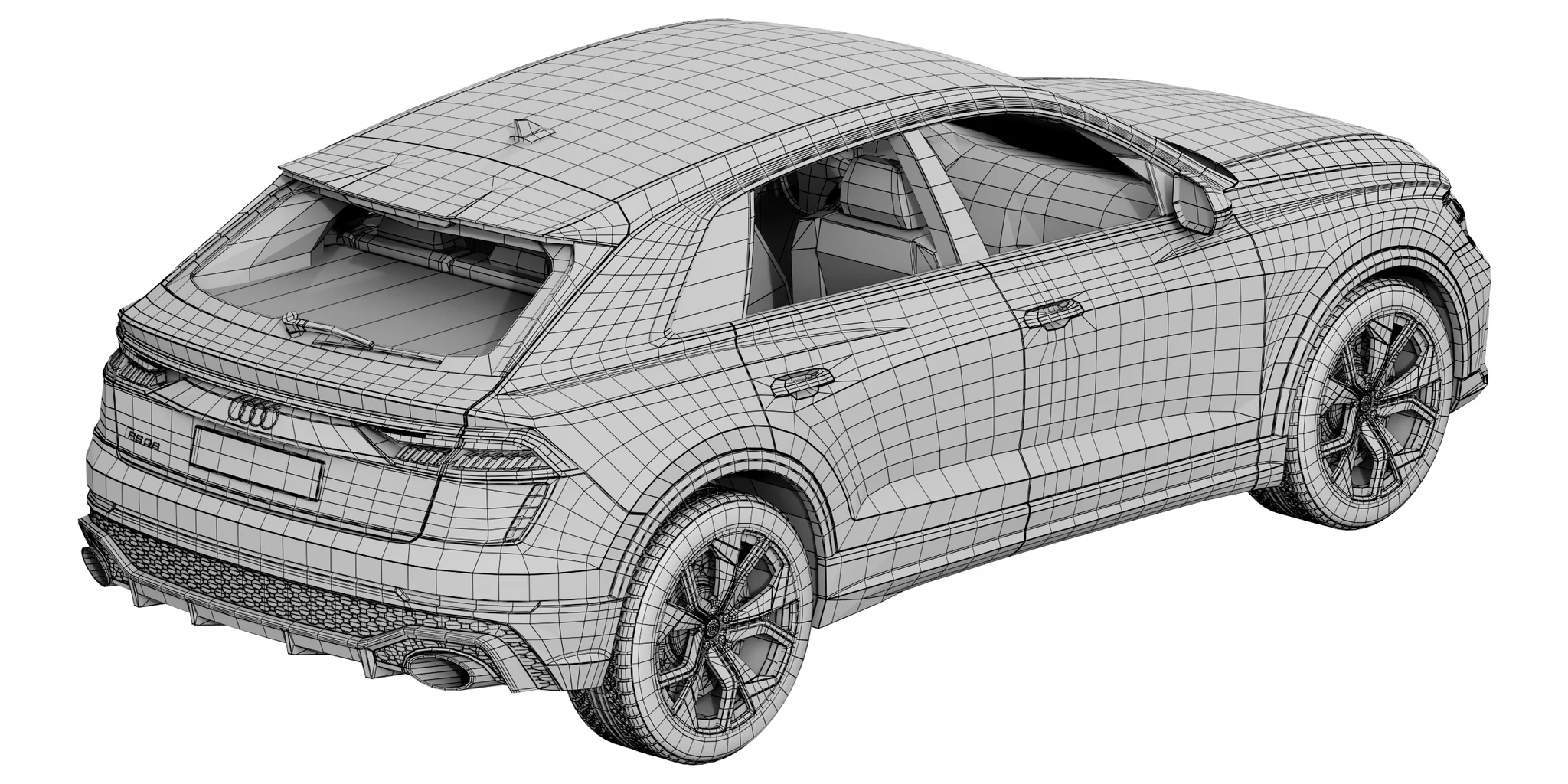 Audi RS Q8, 3D model preview 39