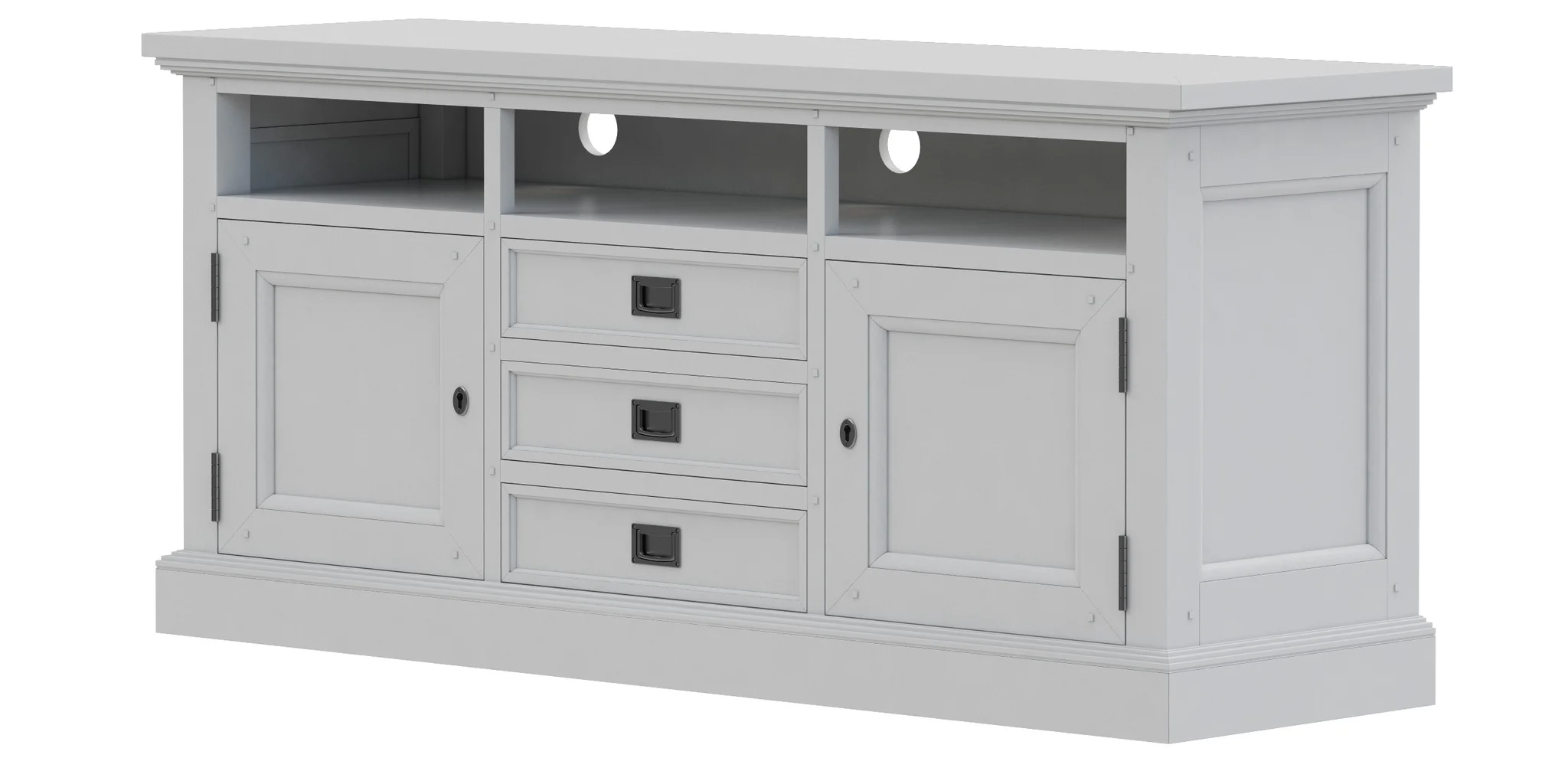 Dantone Home Oxford TV Stand — 3D model preview 1