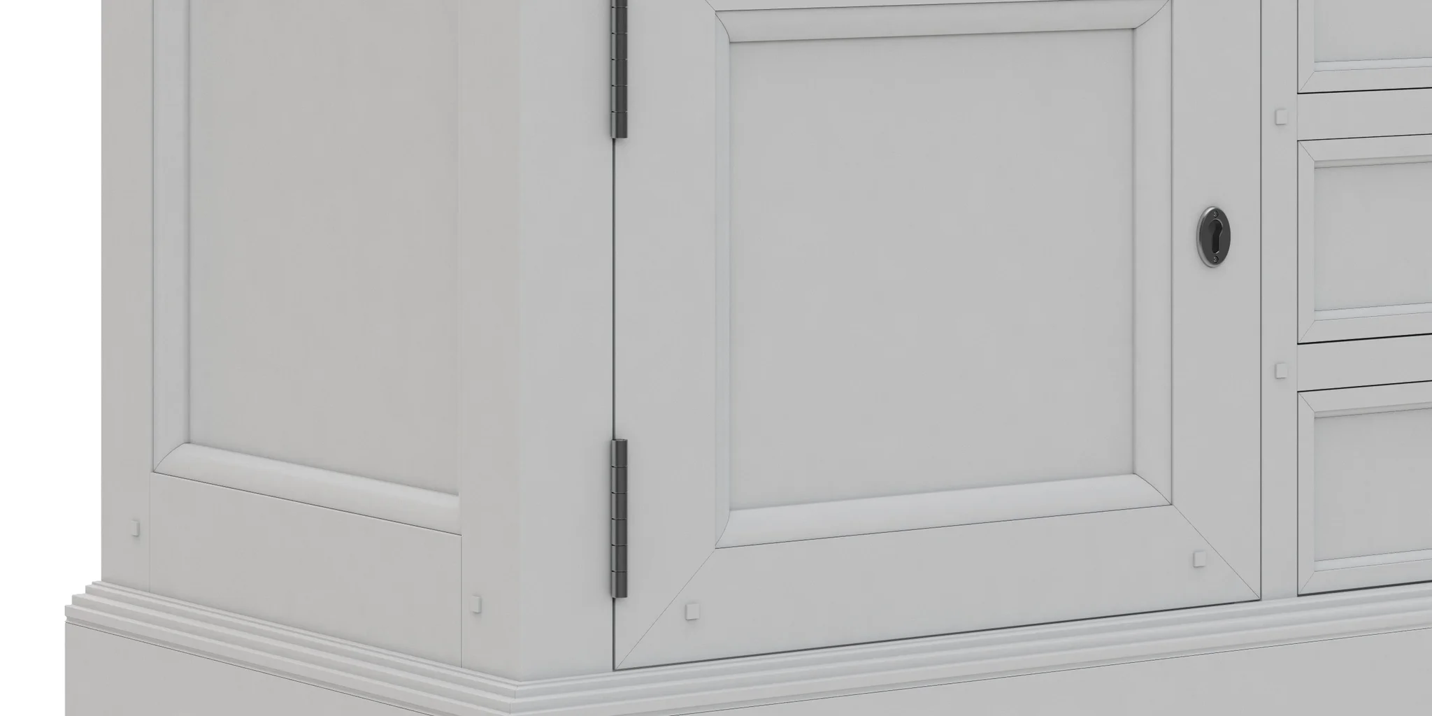 Dantone Home Oxford TV Stand — 3D model preview 8