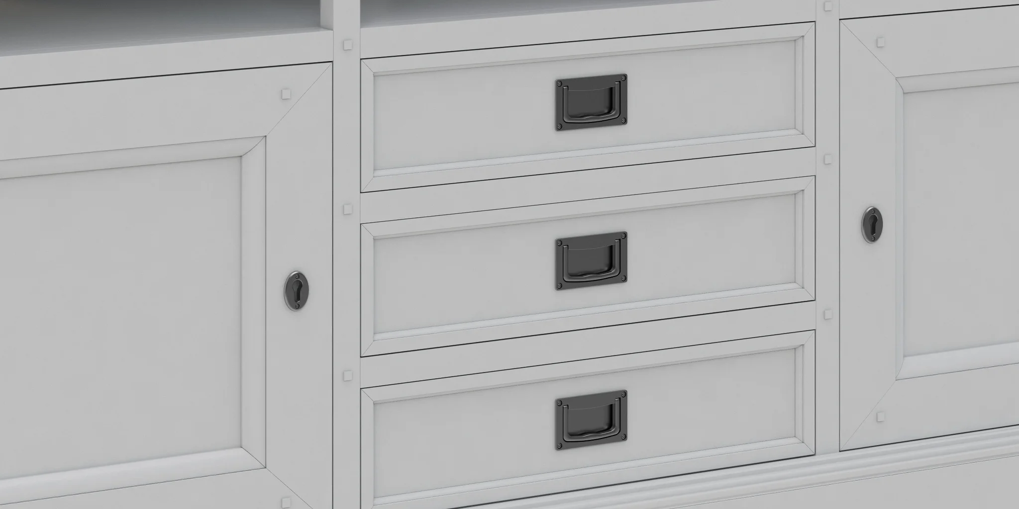 Dantone Home Oxford TV Stand — 3D model preview 13
