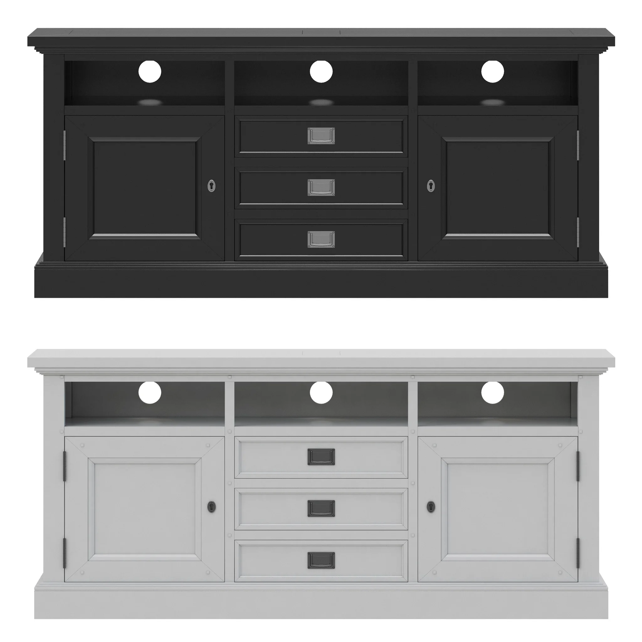 Dantone Home Oxford TV Stand — 3D model preview 16