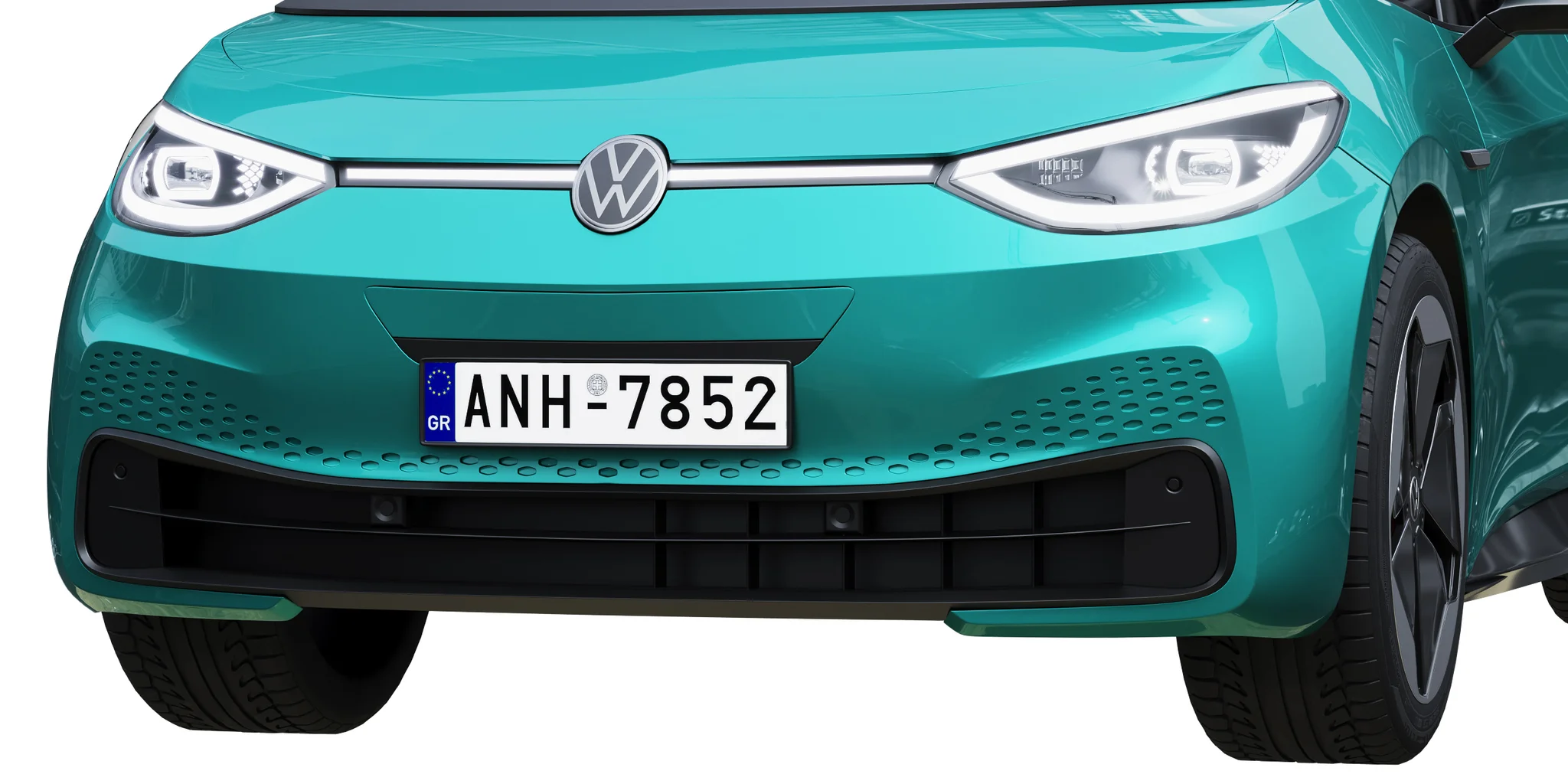 Volkswagen ID3, 3D model preview 2