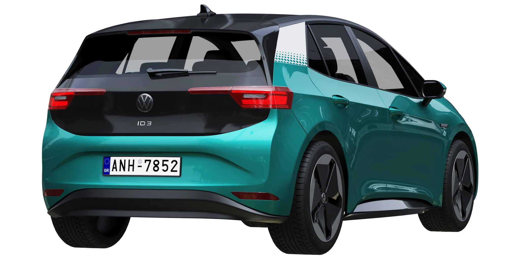 Volkswagen ID3, 3D model preview 6