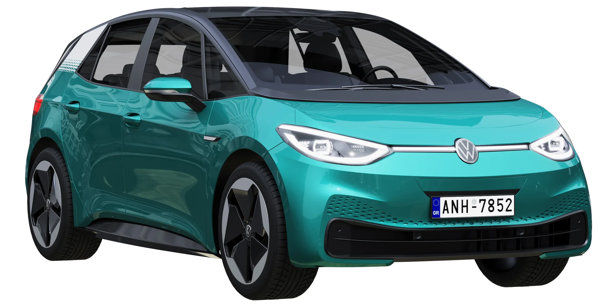 Volkswagen ID3, 3D model preview 15