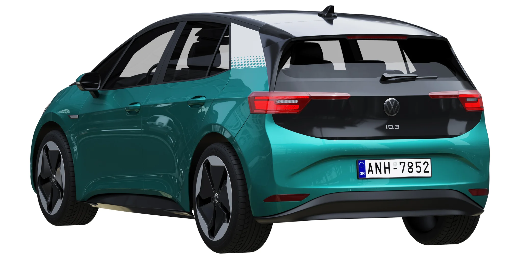 Volkswagen ID3, 3D model preview 21
