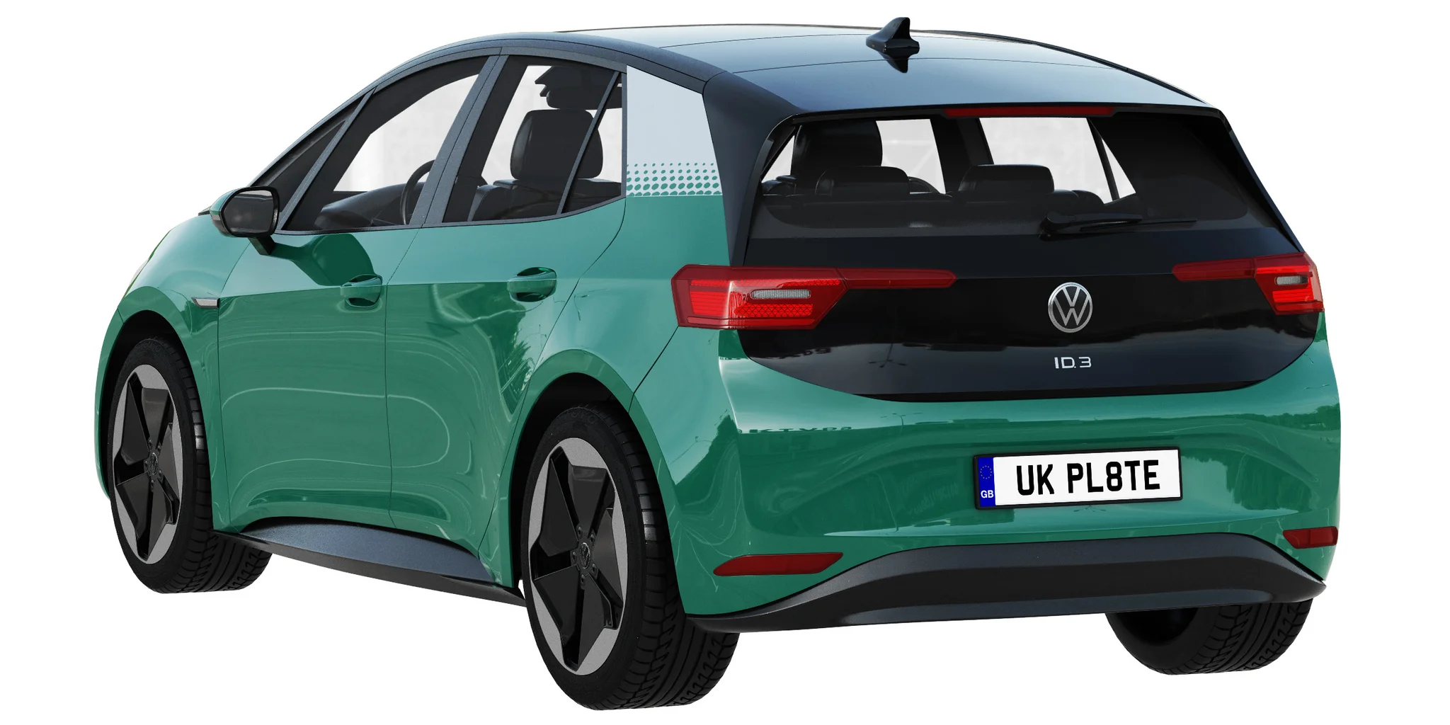 Volkswagen ID3, 3D model preview 23