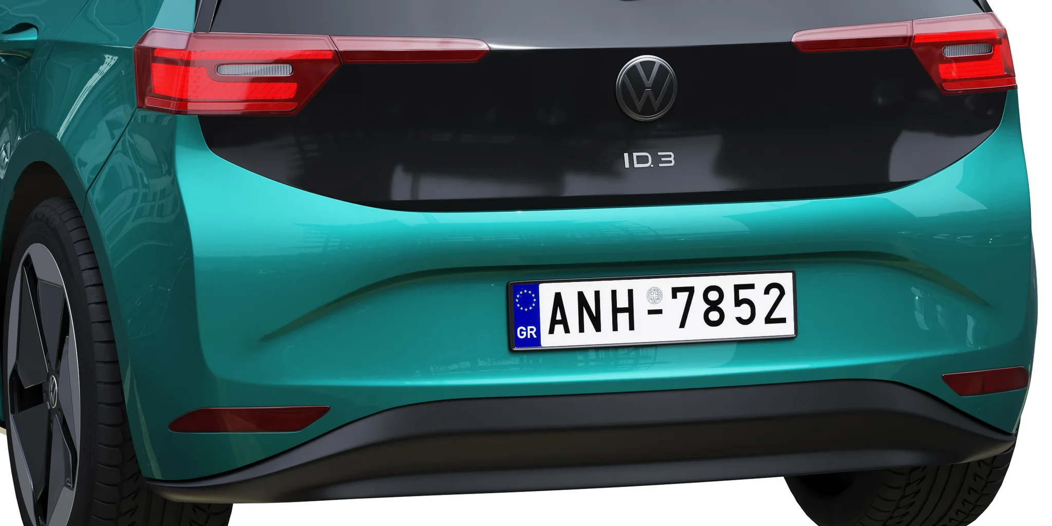 Volkswagen ID3, 3D model preview 24