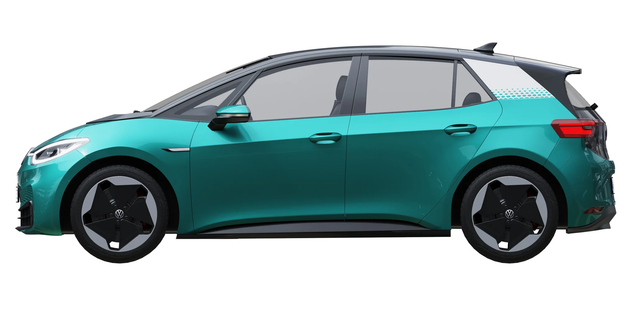 Volkswagen ID3, 3D model preview 26