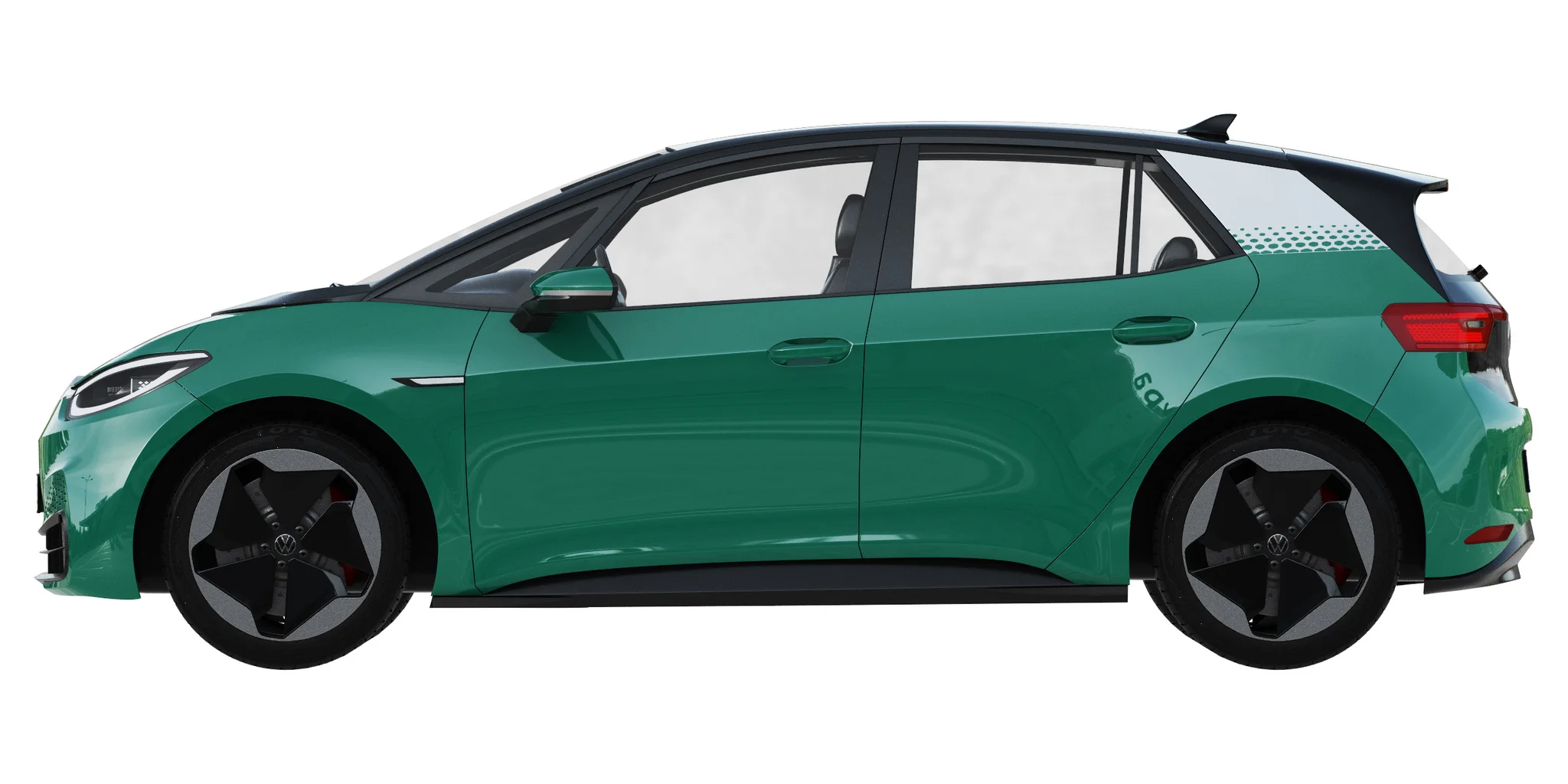 Volkswagen ID3, 3D model preview 28