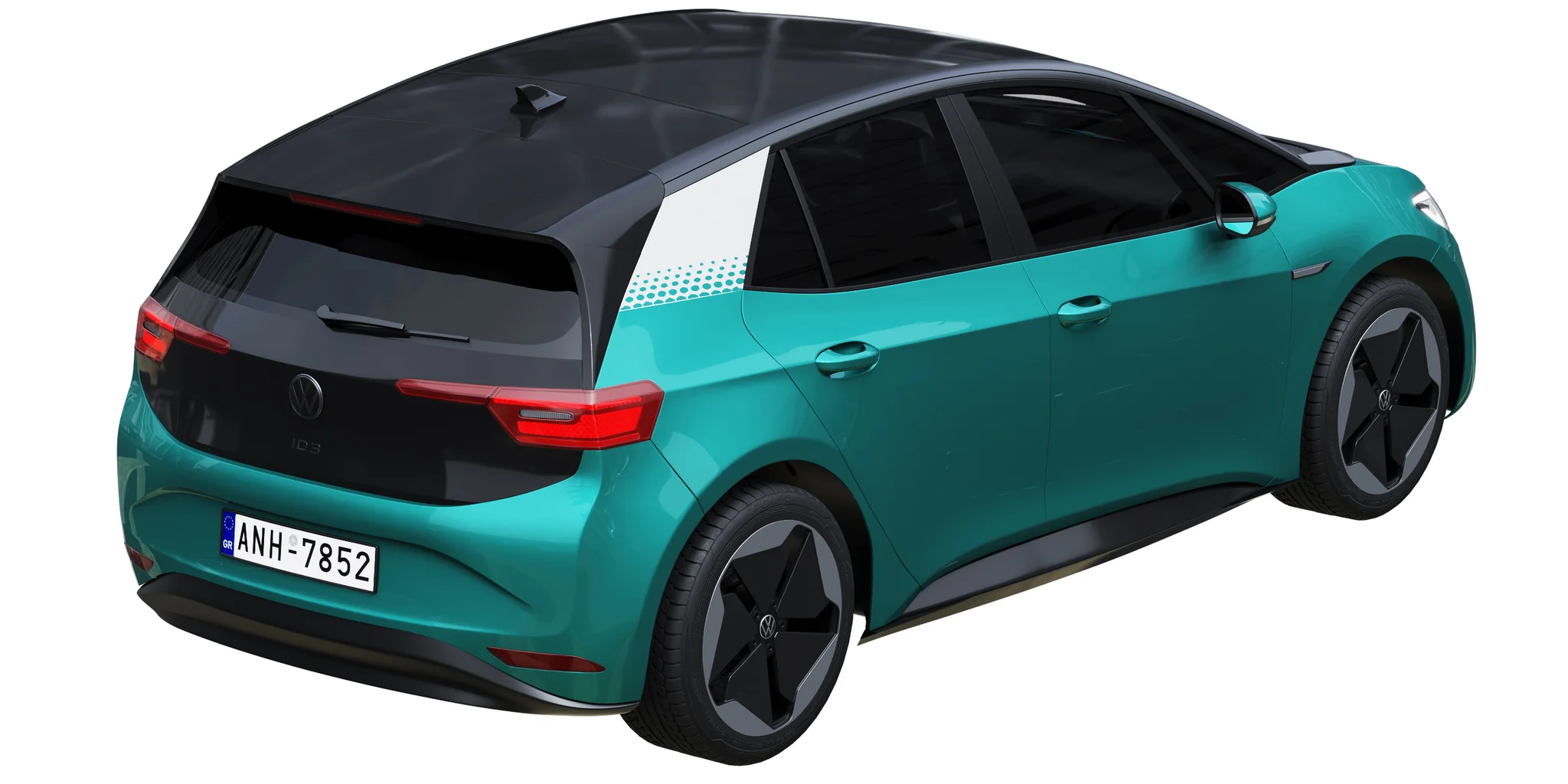 Volkswagen ID3, 3D model preview 34