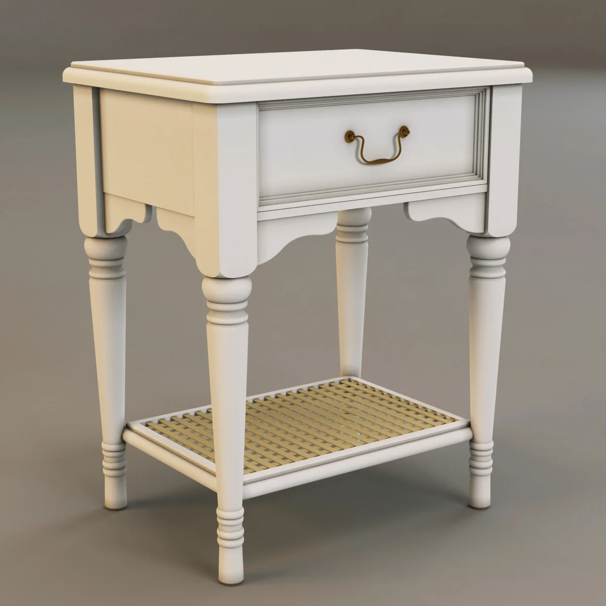 Laura Ashley Bedstand2, 3D model preview 2