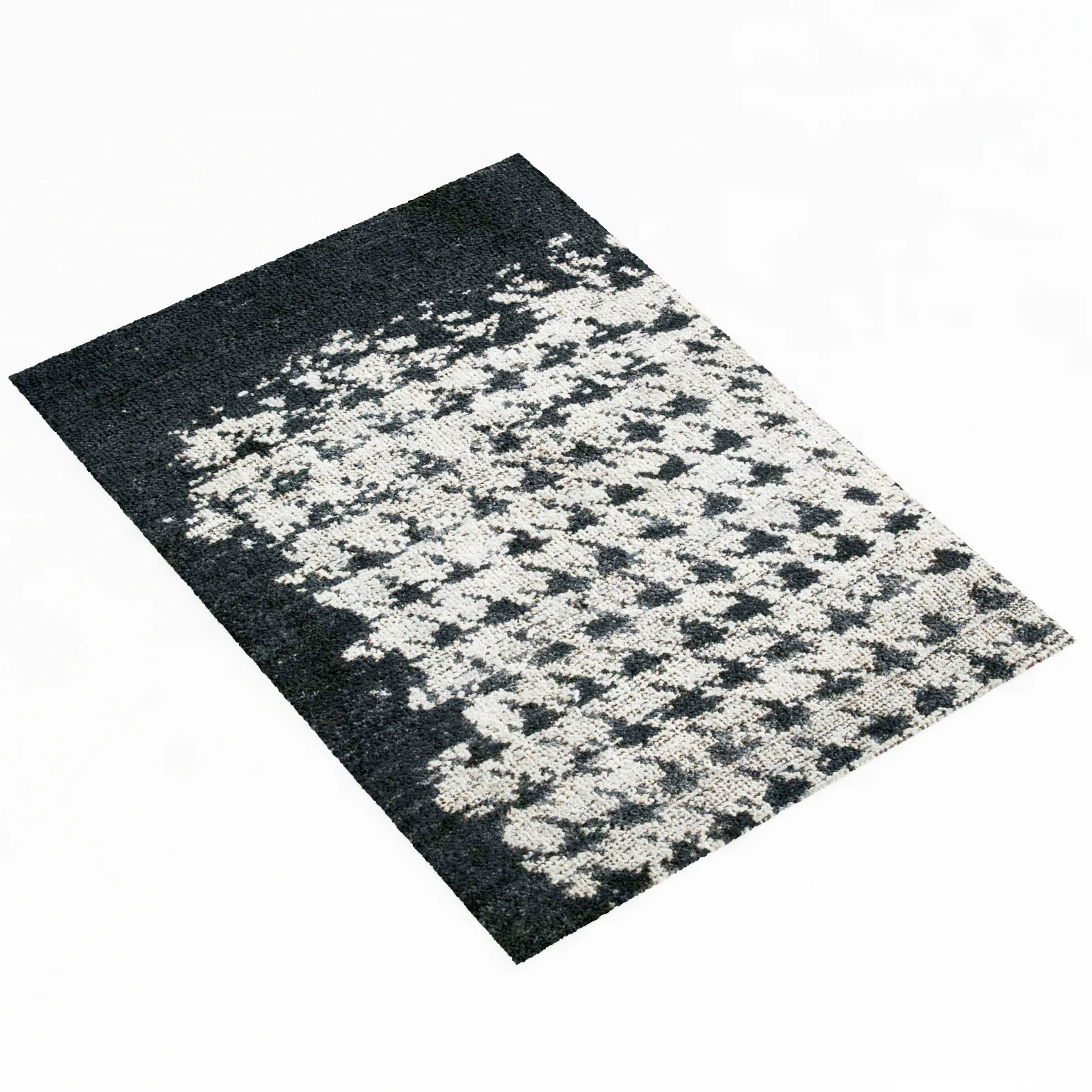 Baxter SCARLET PIED DE POULE CARPET — 3D model preview 6