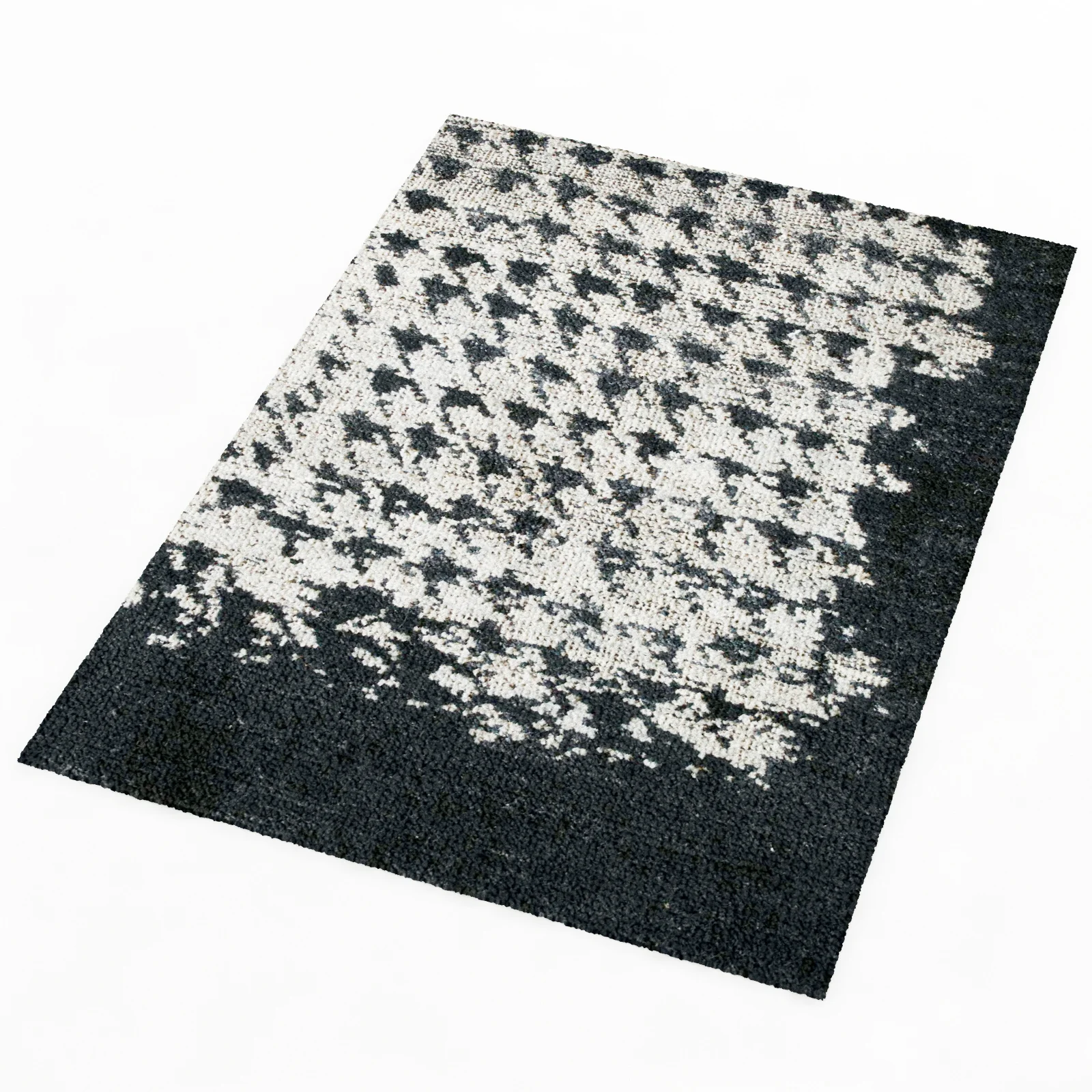 Baxter SCARLET PIED DE POULE CARPET — 3D model preview 8