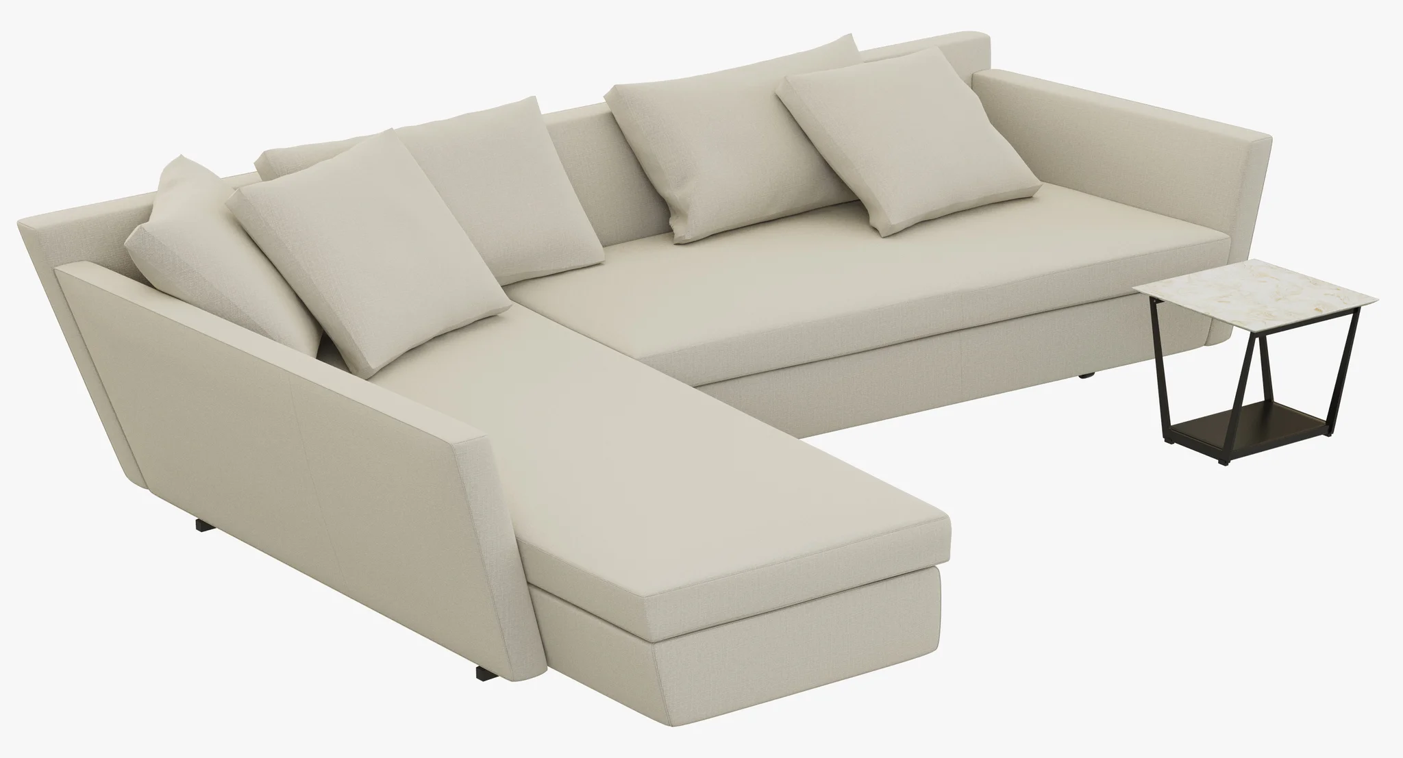 Flexform Adagio Sofa — 3D model preview 1