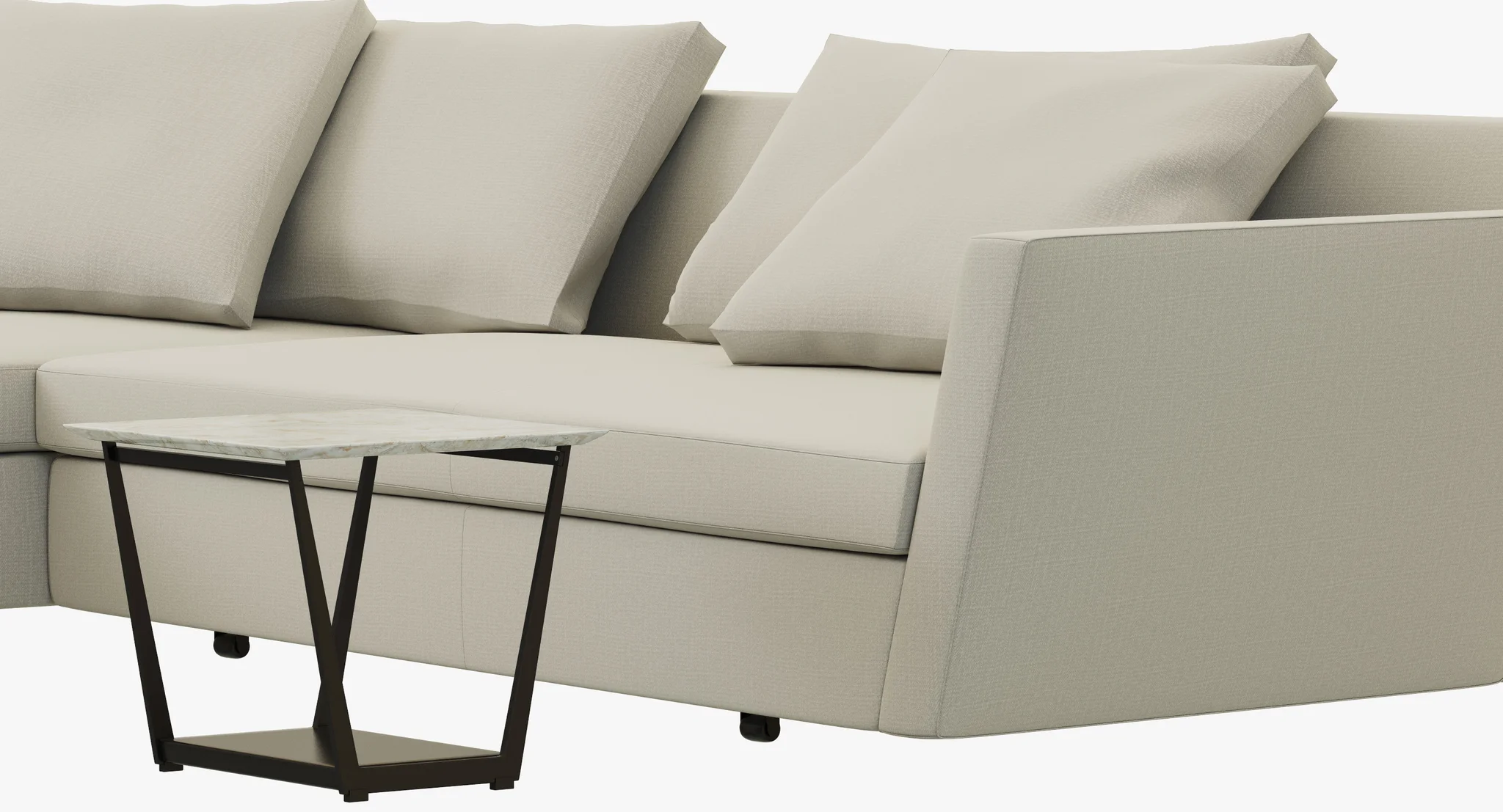 Flexform Adagio Sofa — 3D model preview 6