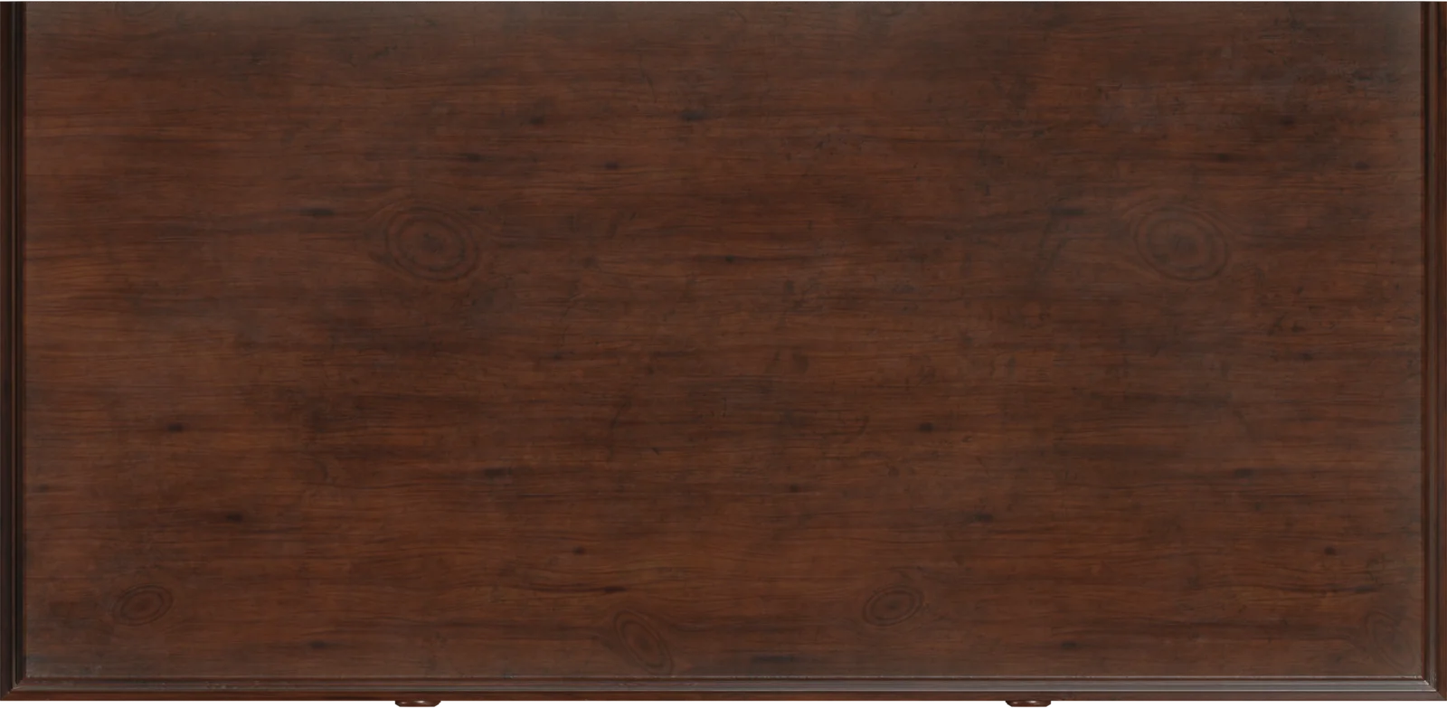 Gothic Chest of Drawers – Dark Walnut Wood Commode, 3D model preview 4