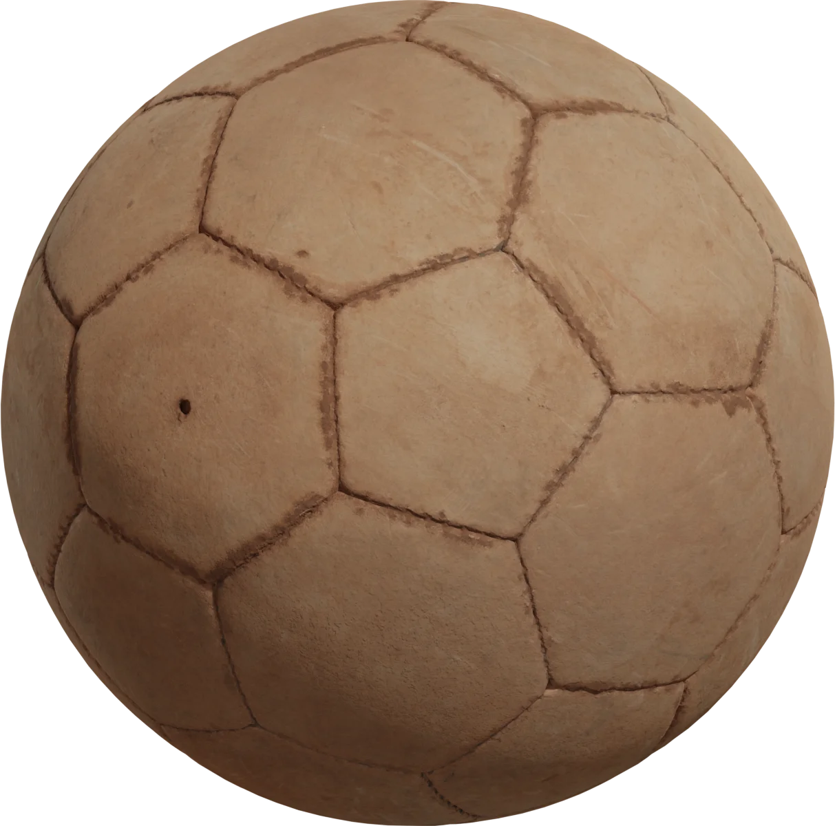 Vintage Dirty Leather Football