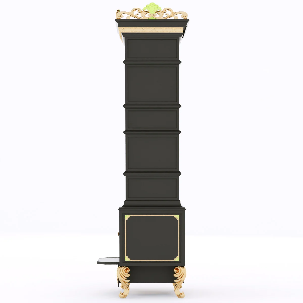 Fireplace — 3D model preview 7