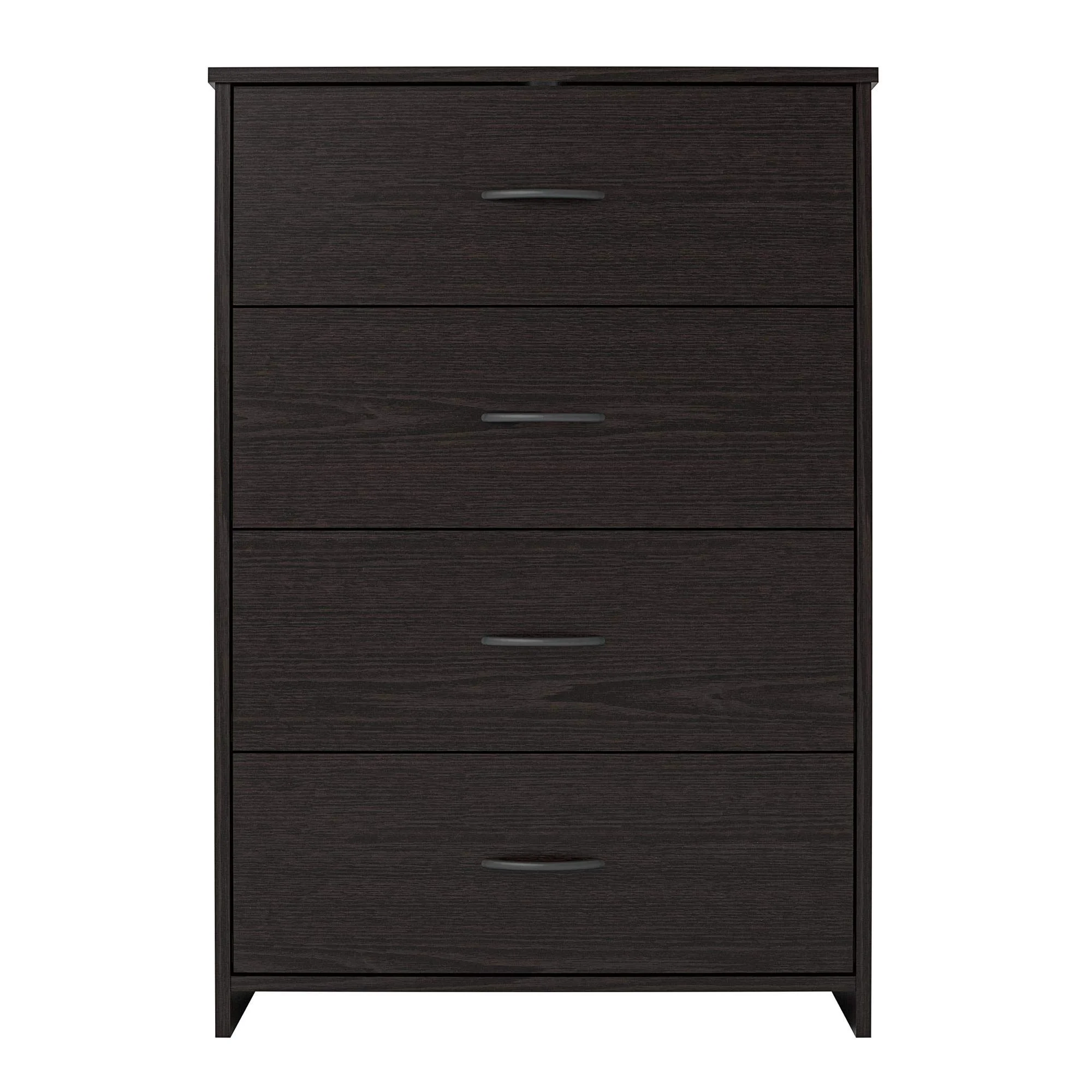Classic Espresso 4-Drawer Tall Dresser
