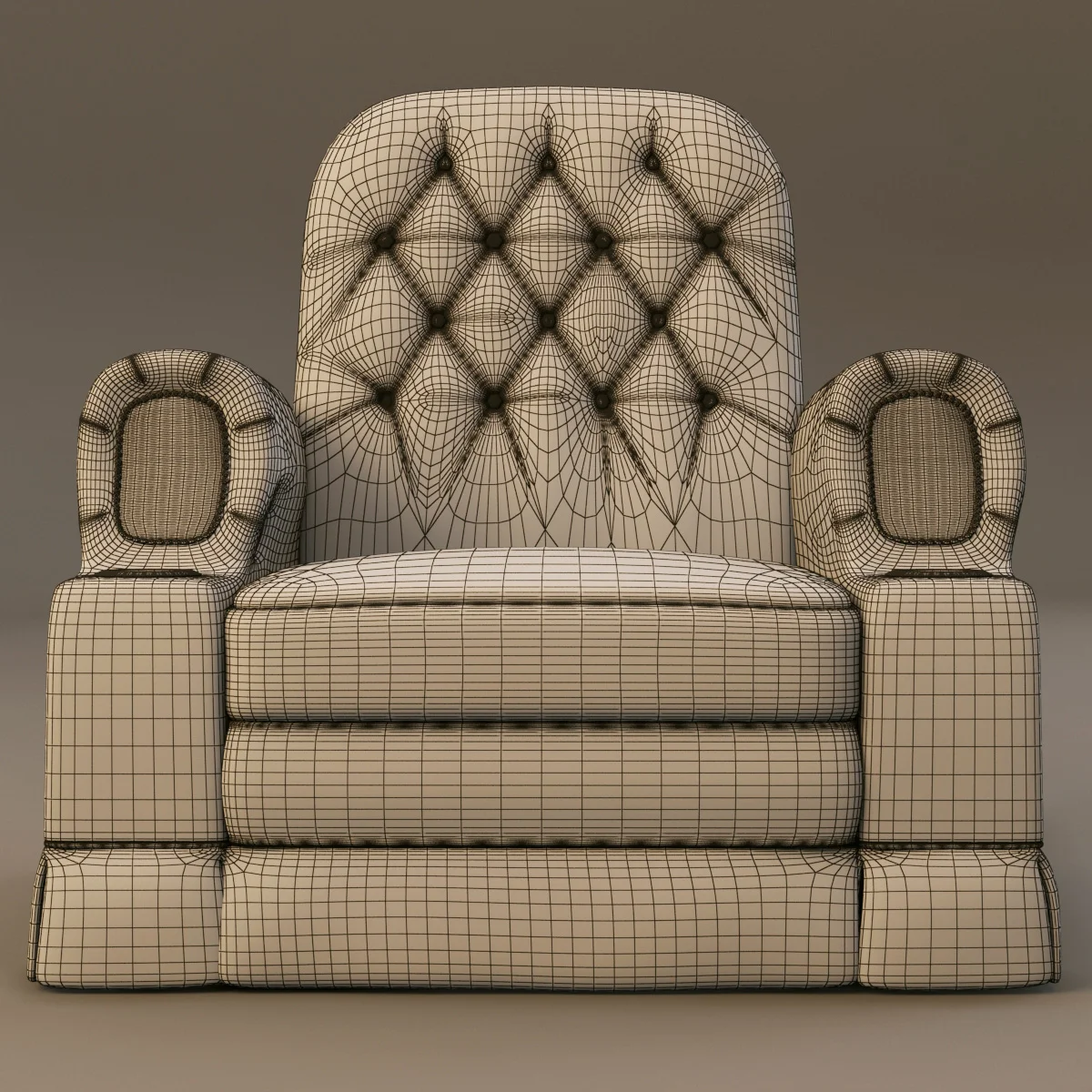 Cinema Seat — 3D model preview 7