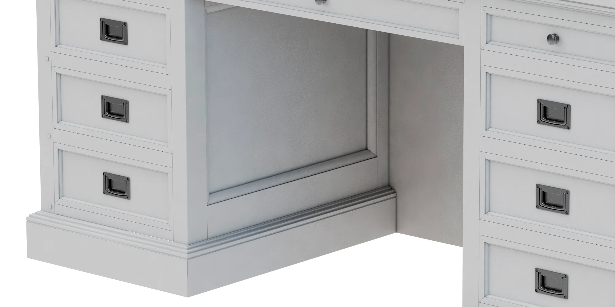 Dantone Home Oxford Desk — 3D model preview 9