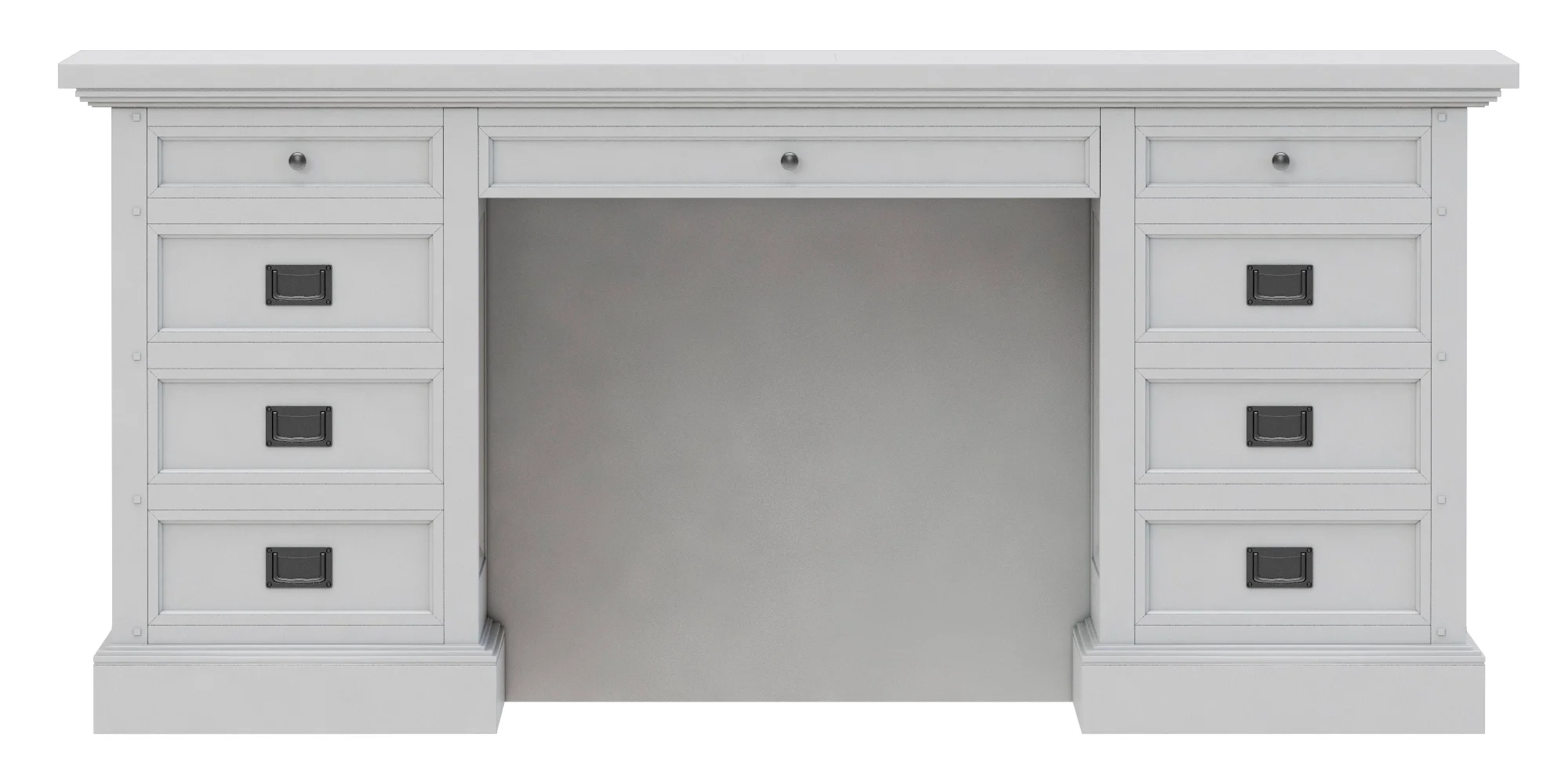 Dantone Home Oxford Desk — 3D model preview 11