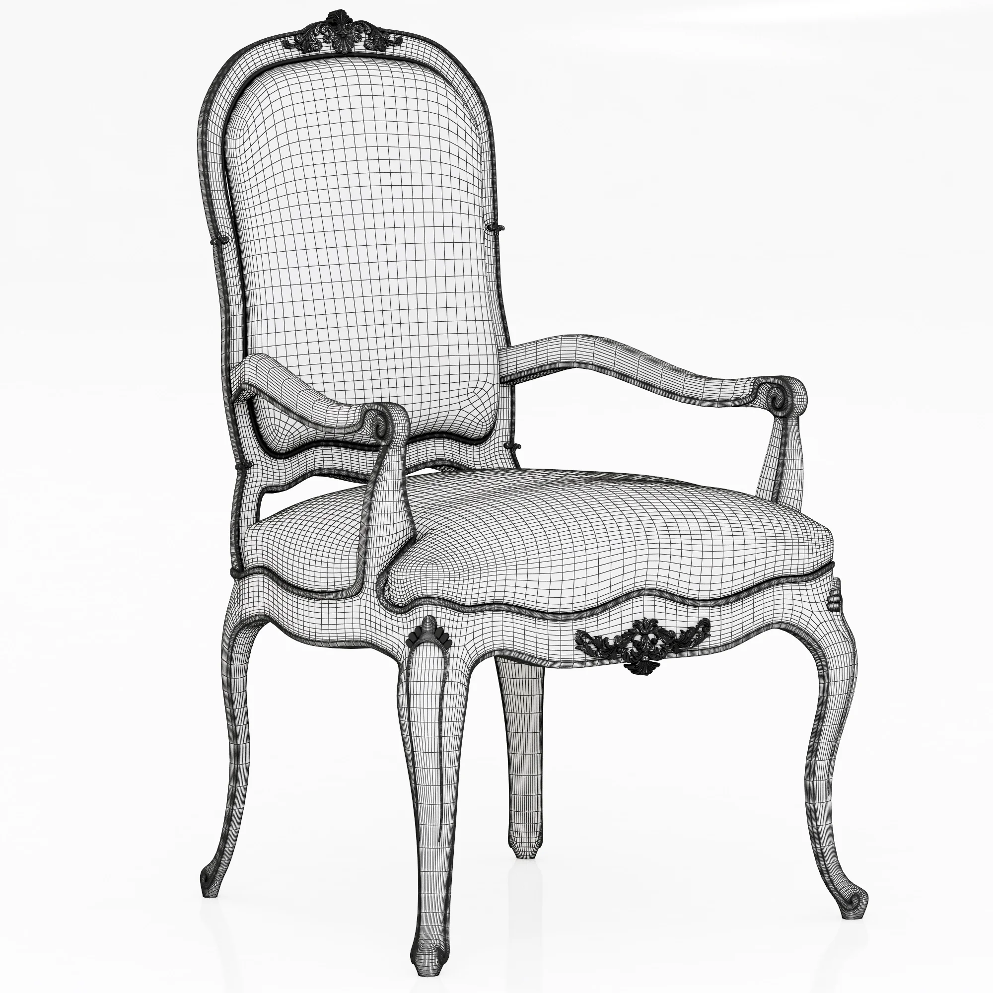 InStyle Faberge Chair — 3D model preview 5