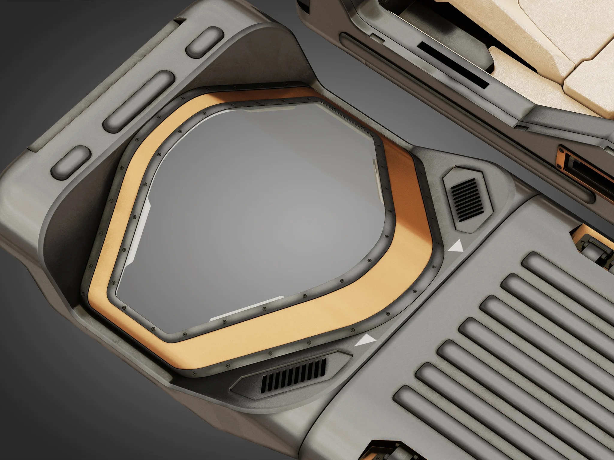 Cryo Capsule — 3D model preview 8