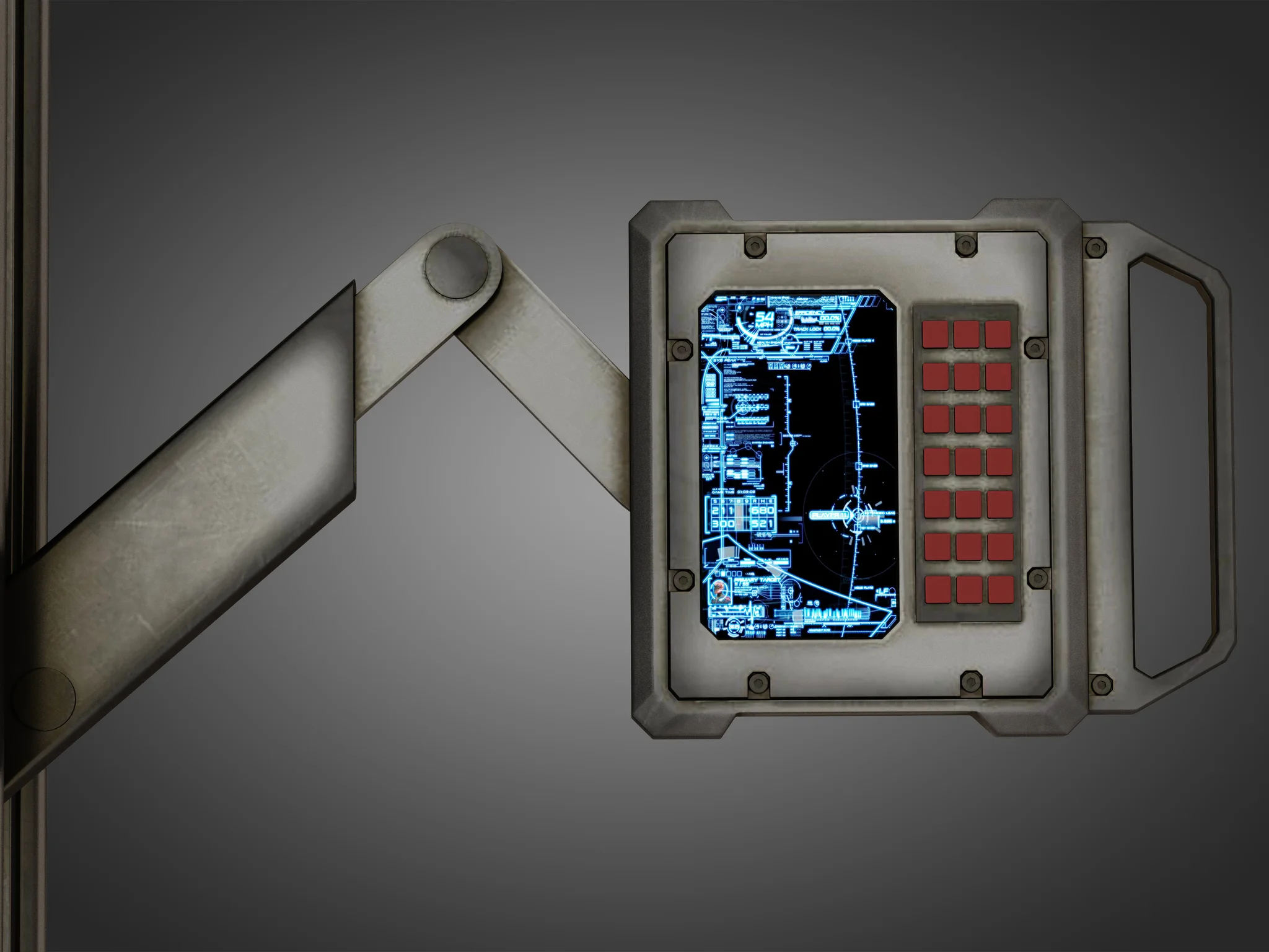 Cryo Capsule — 3D model preview 20