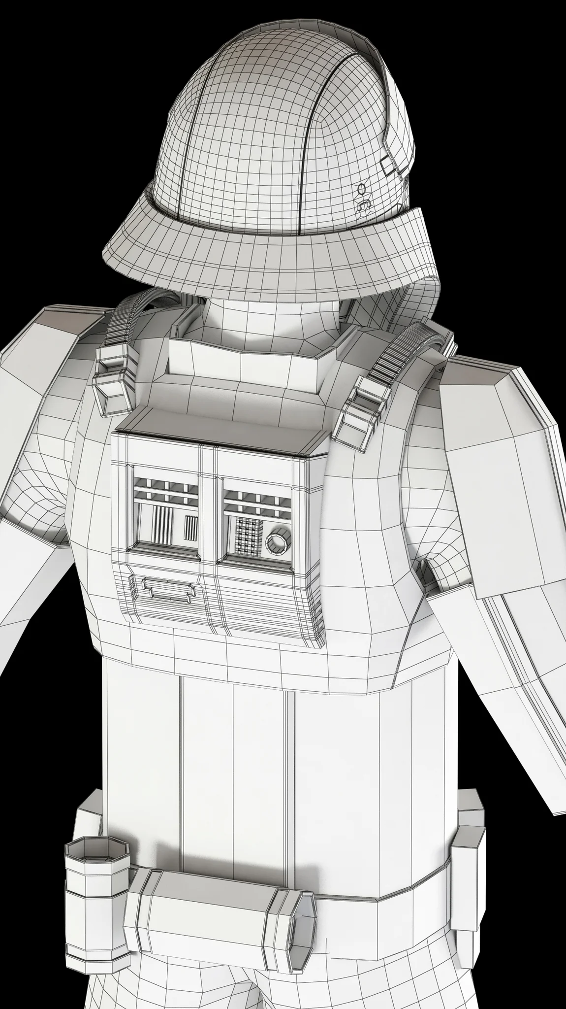 Tanktrooper — 3D model preview 3