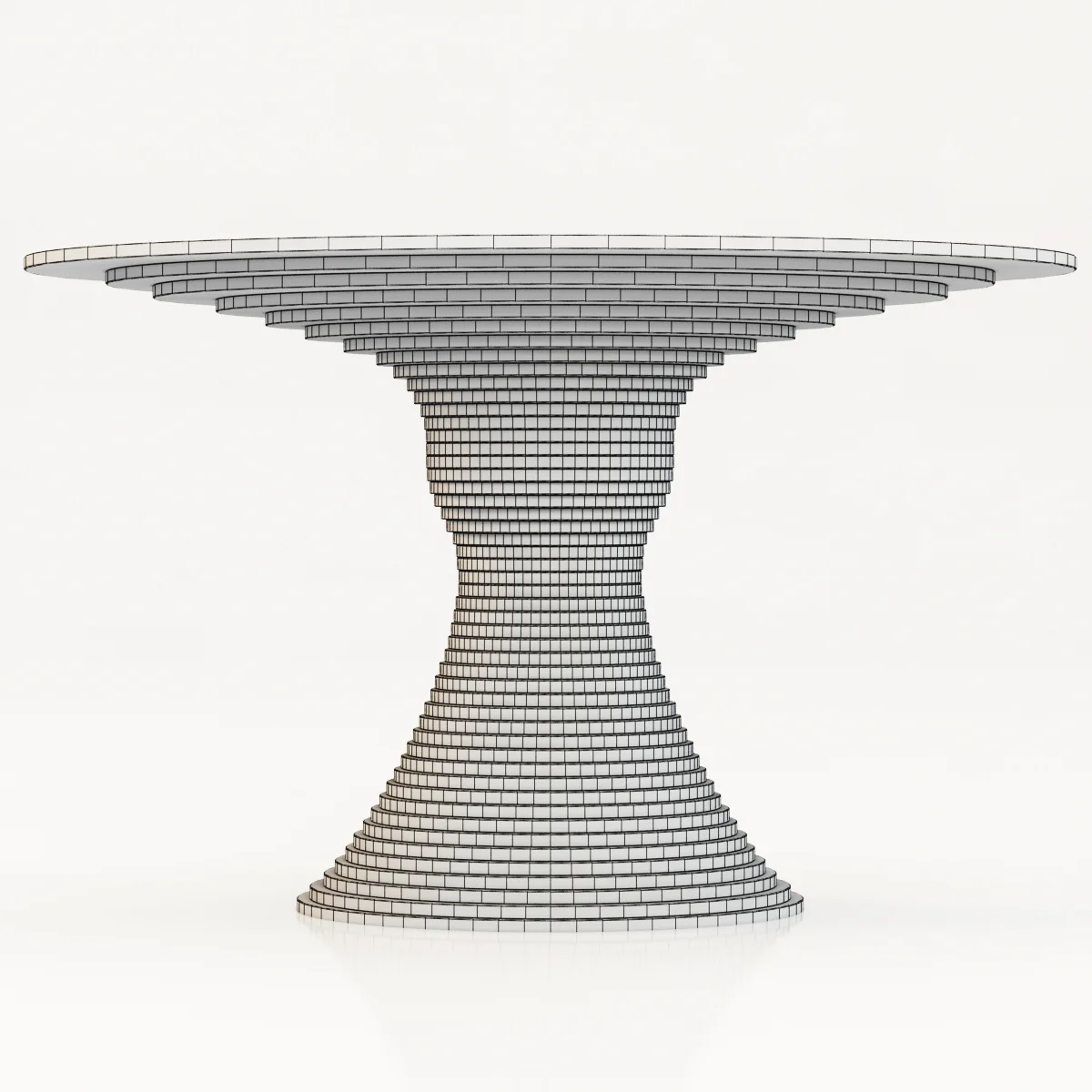 Restoration Hardware Stack 50 Table — 3D model preview 1