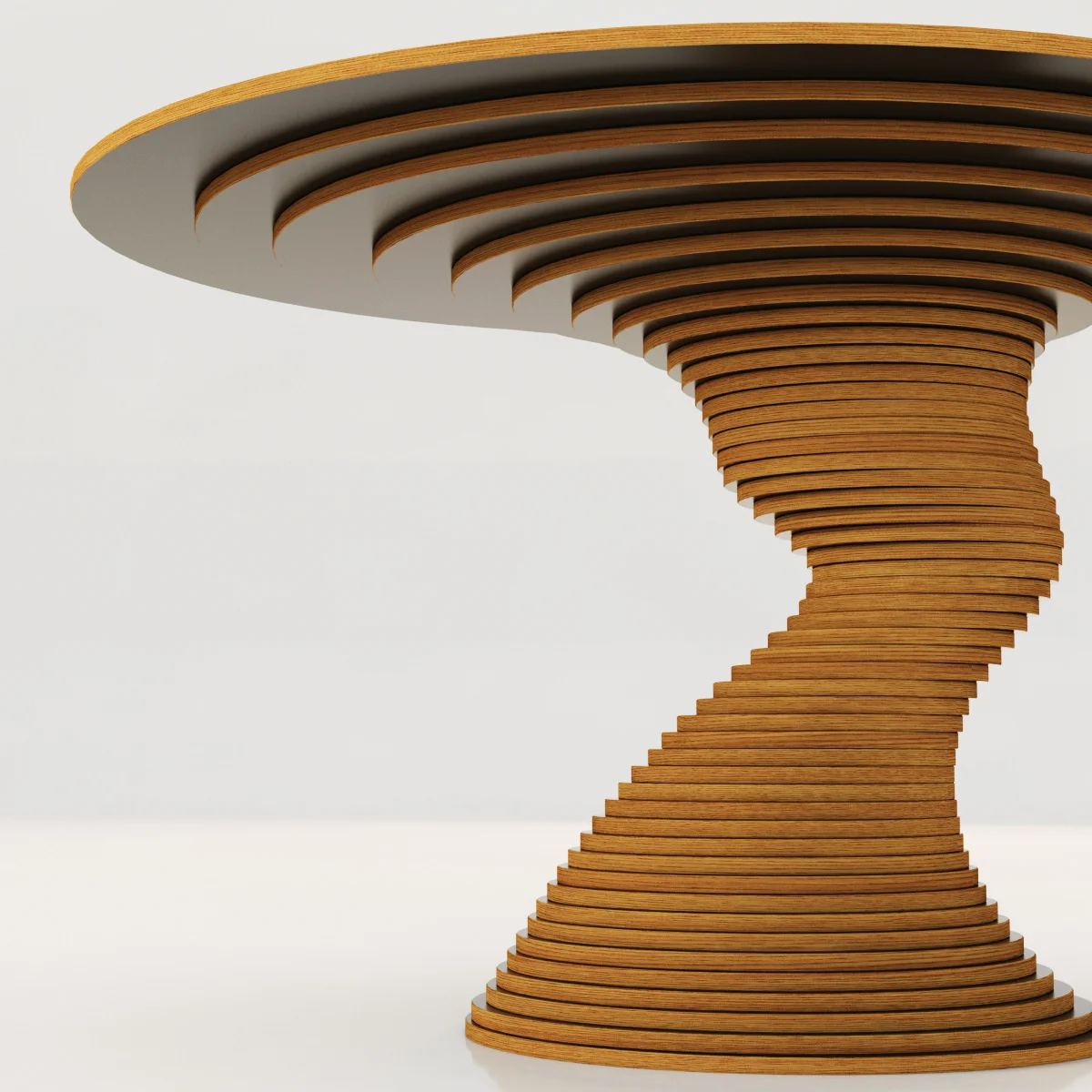 Restoration Hardware Stack 50 Table — 3D model preview 2