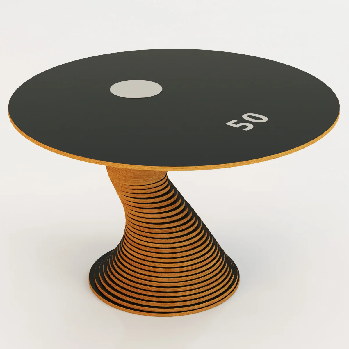 Restoration Hardware Stack 50 Table — 3D model preview 4