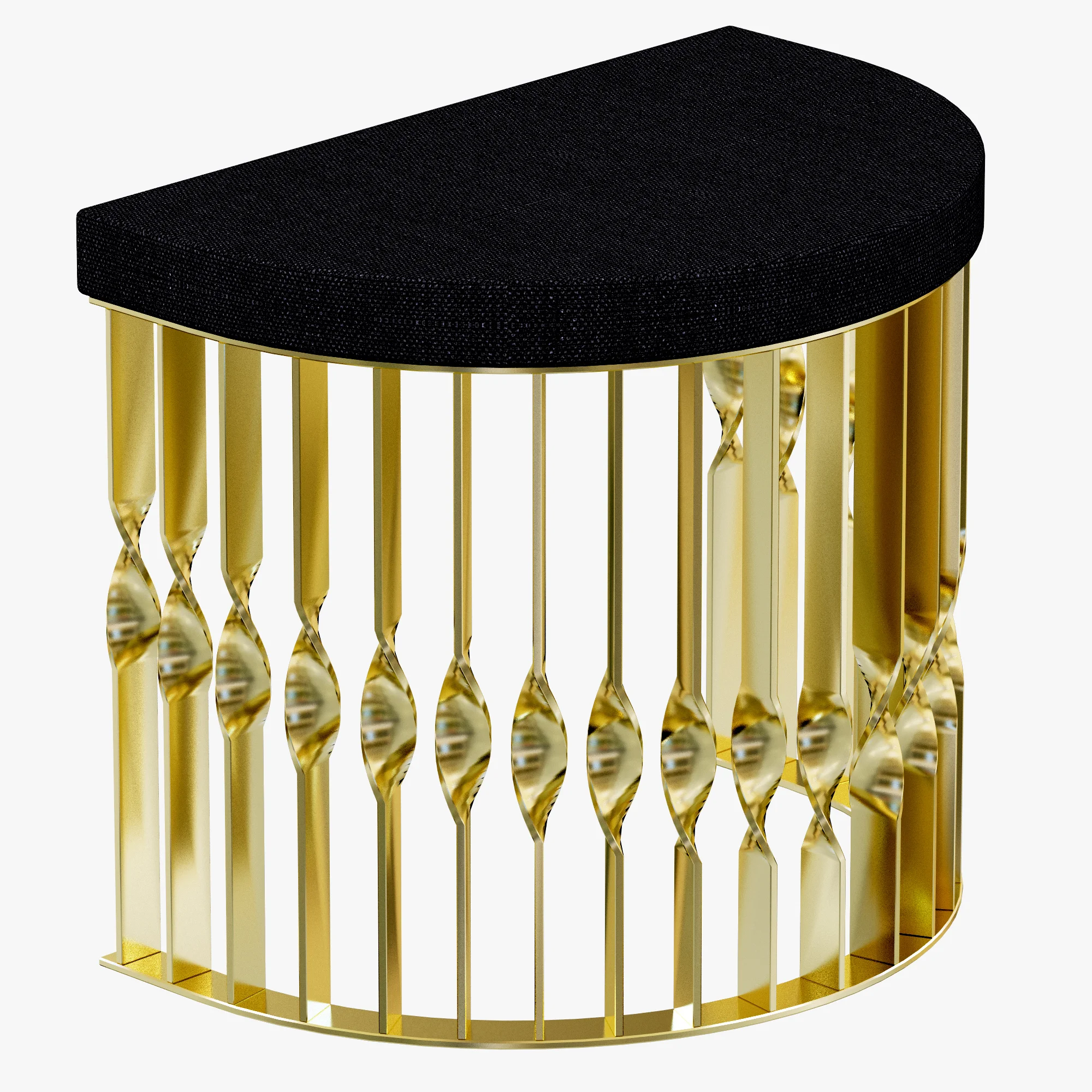 KOKET MANDY STOOL, 3D model preview 1