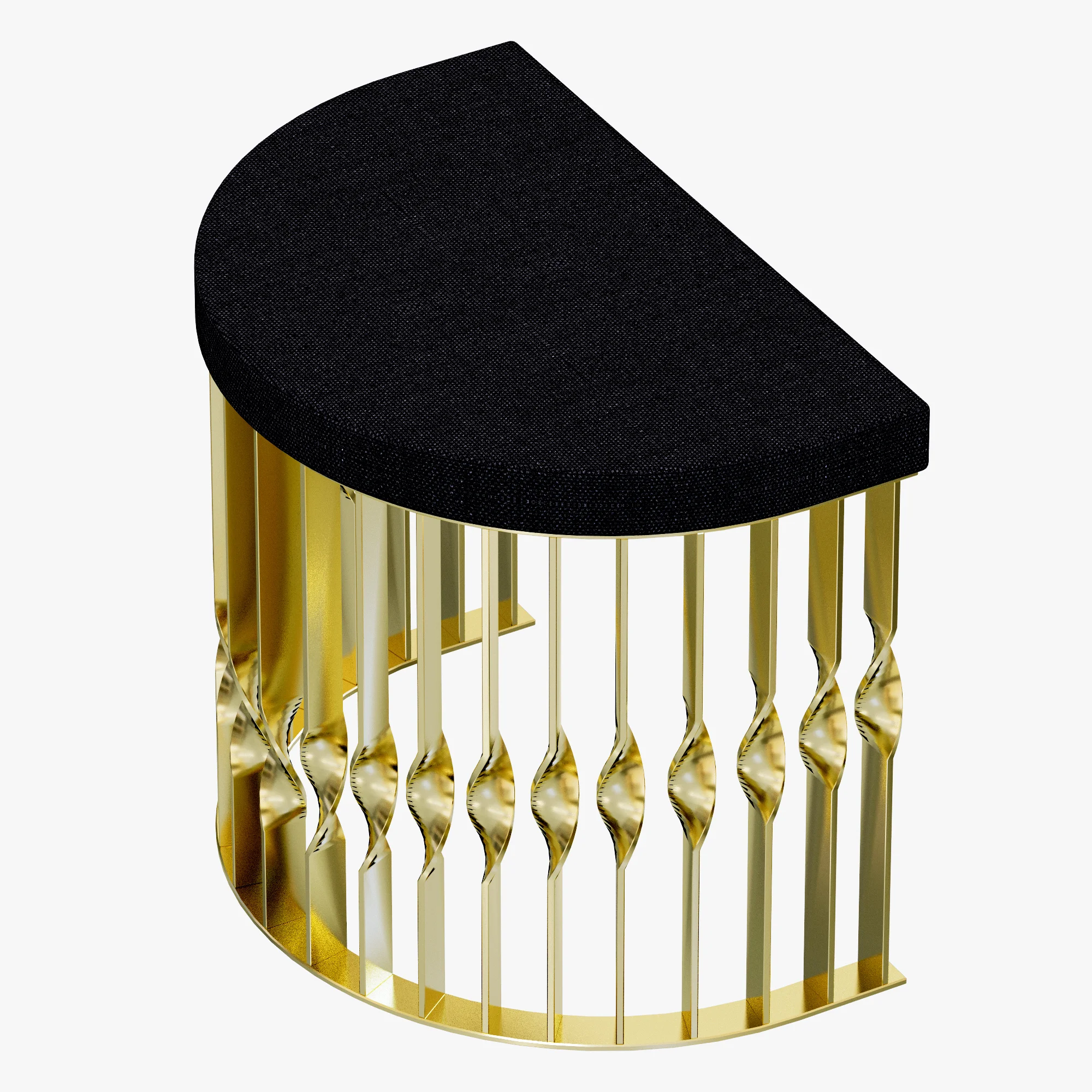 KOKET MANDY STOOL, 3D model preview 2