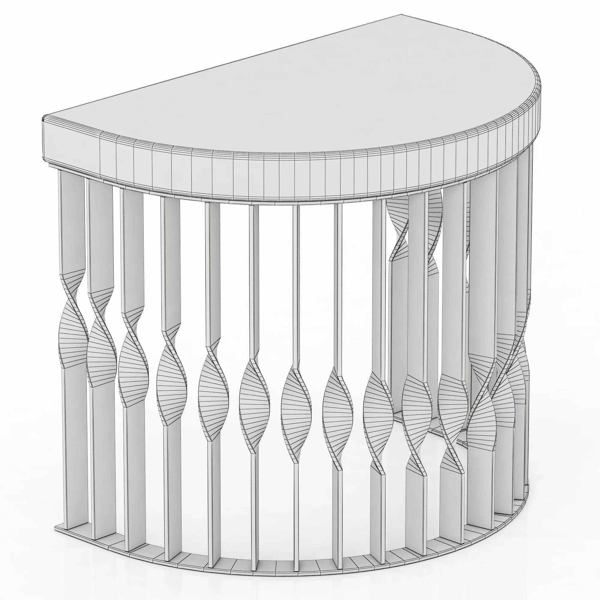 KOKET MANDY STOOL, 3D model preview 5