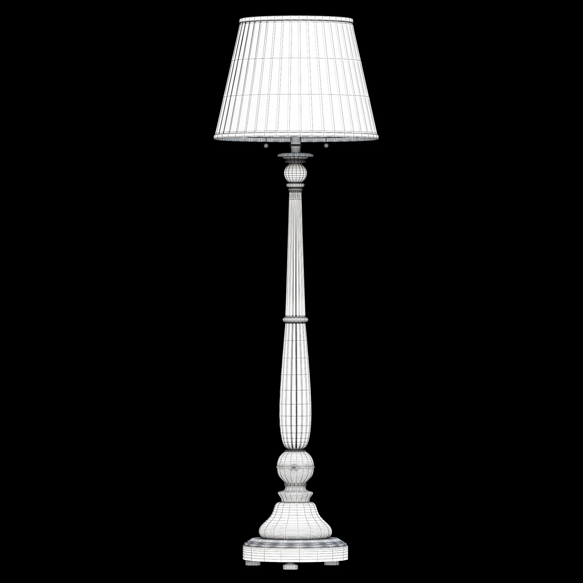 Ralph Lauren ASTOR FLOOR LAMP — 3D model preview 1