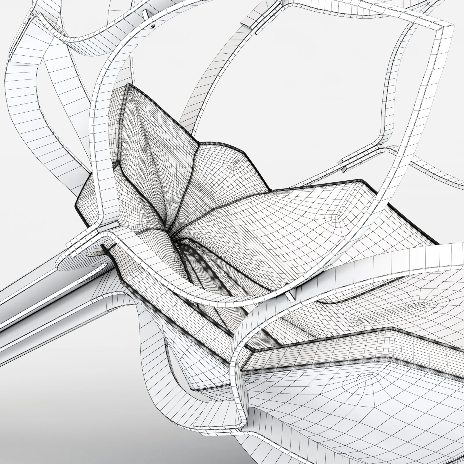 Bourgogne Chair By Mikael Ling — 3D model preview 3