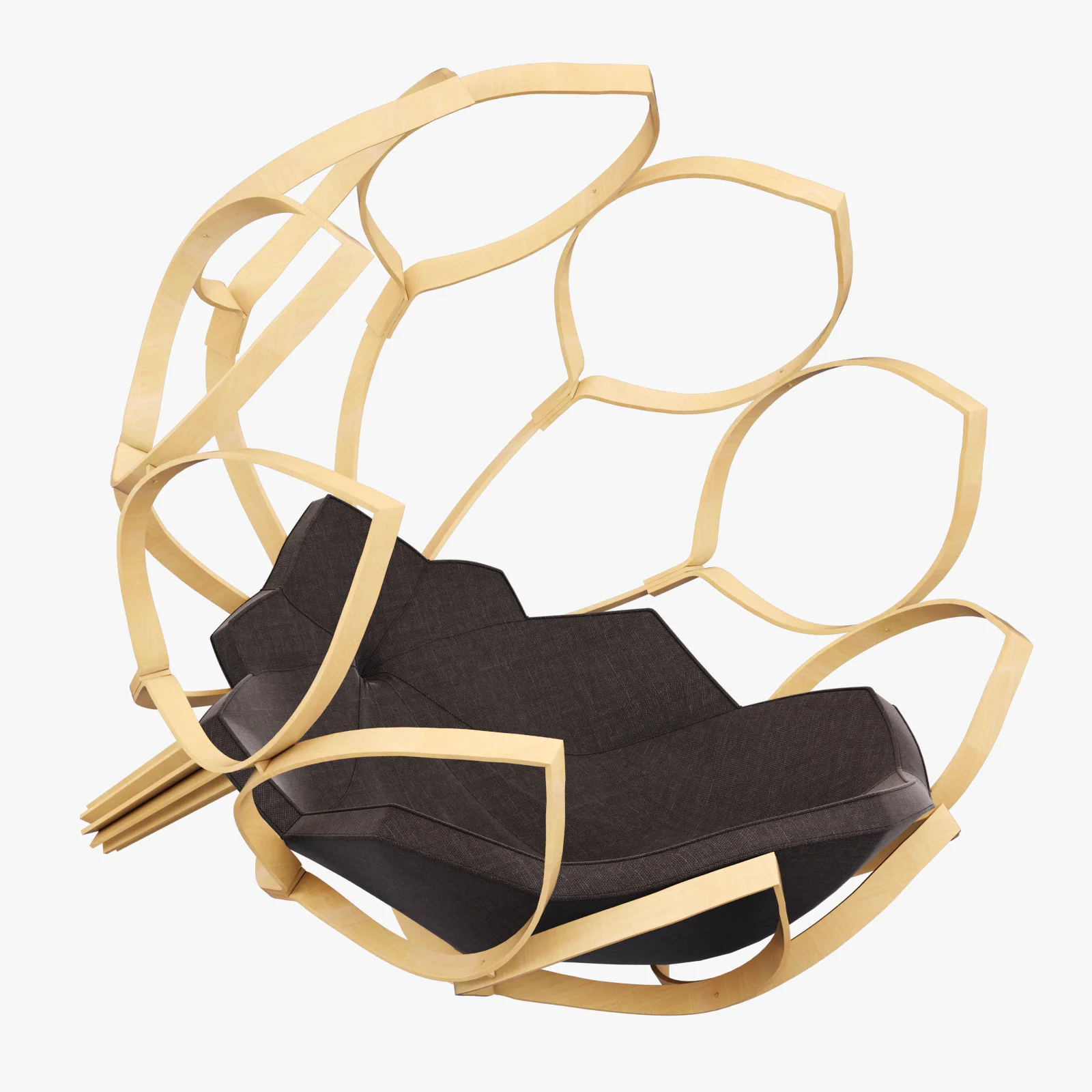 Bourgogne Chair By Mikael Ling — 3D model preview 4
