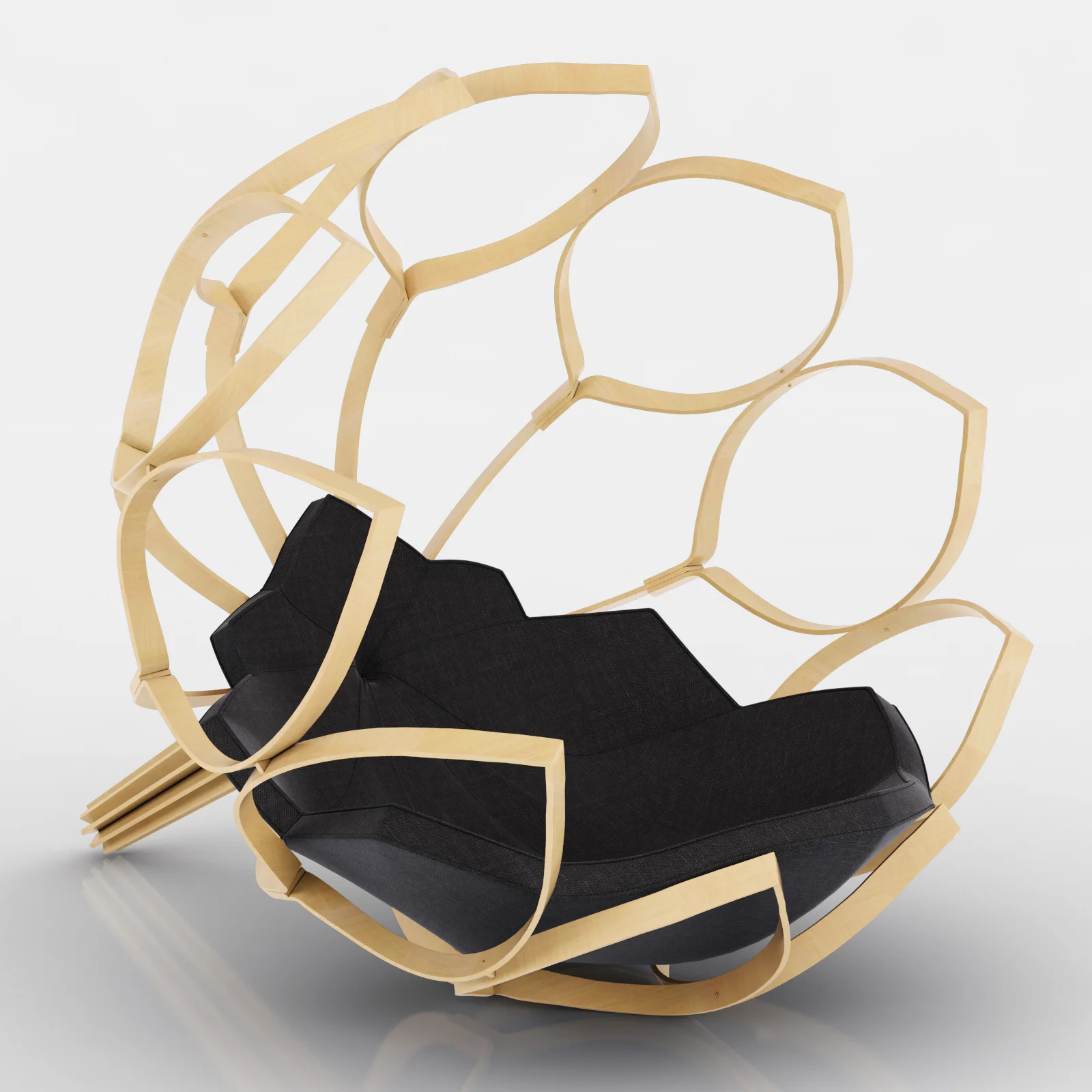 Bourgogne Chair By Mikael Ling — 3D model preview 7