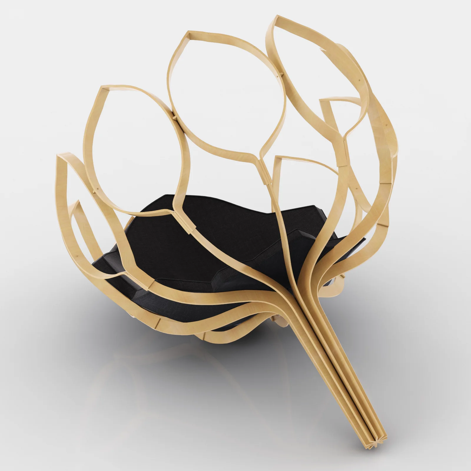 Bourgogne Chair By Mikael Ling — 3D model preview 9