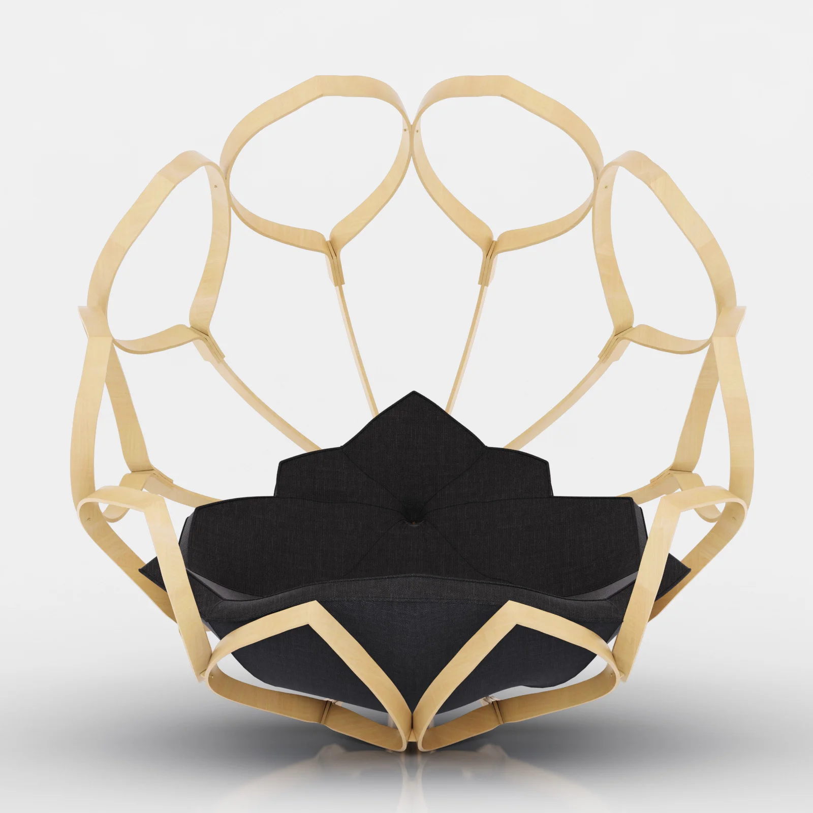 Bourgogne Chair By Mikael Ling — 3D model preview 11