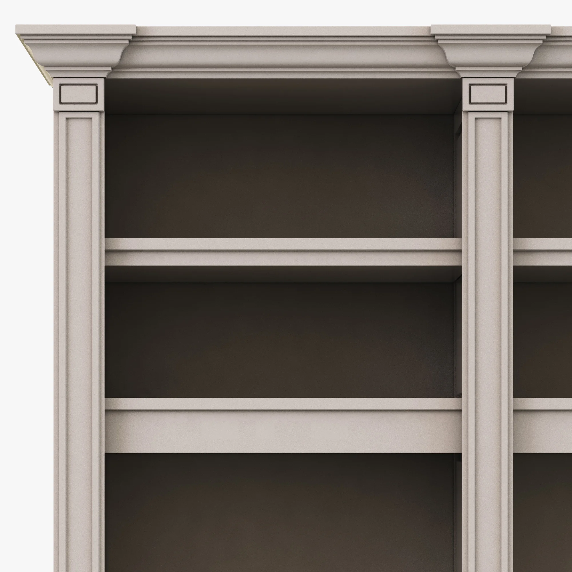 Restoration Hardware Atkins Double Shelving — 3D model preview 2