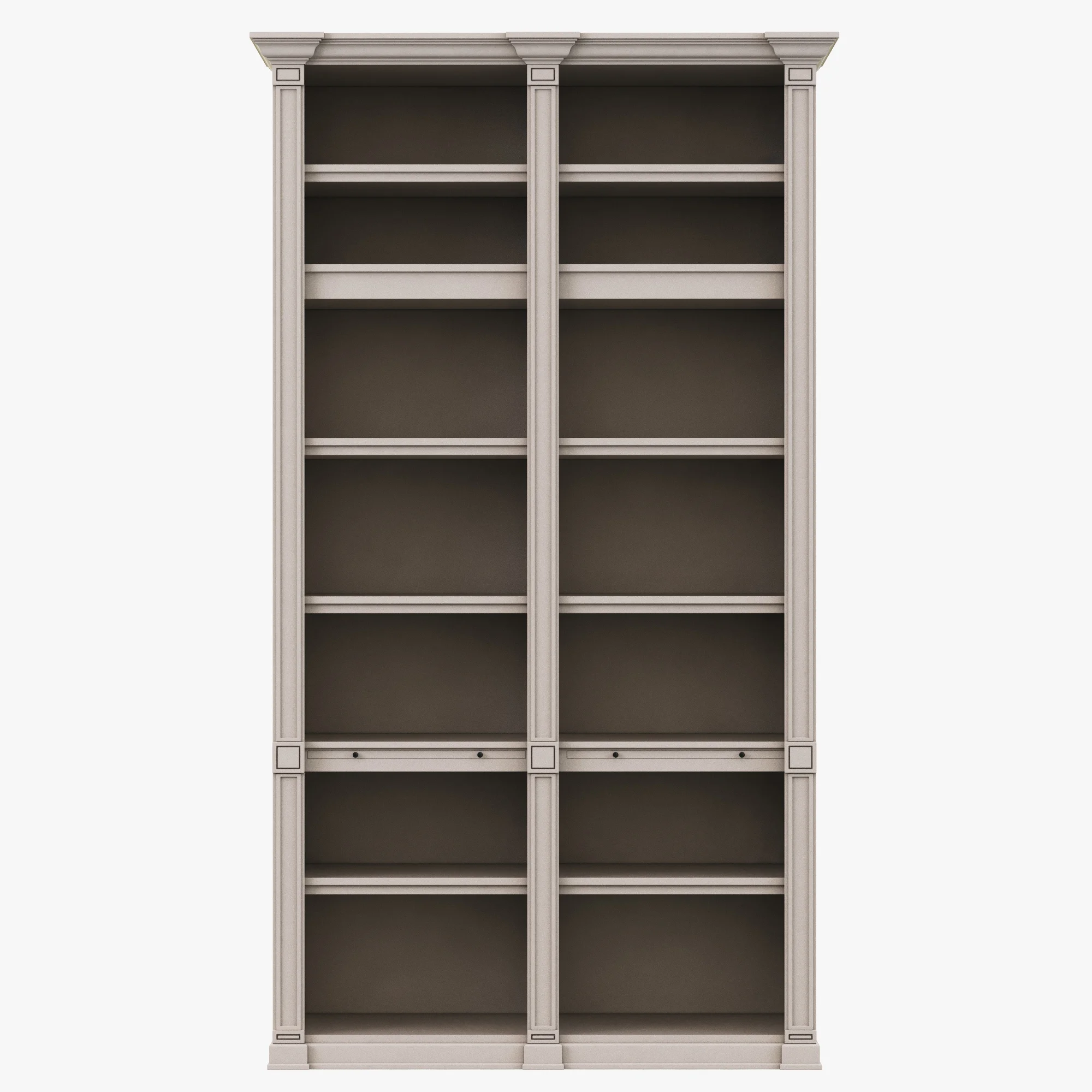 Restoration Hardware Atkins Double Shelving — 3D model preview 3