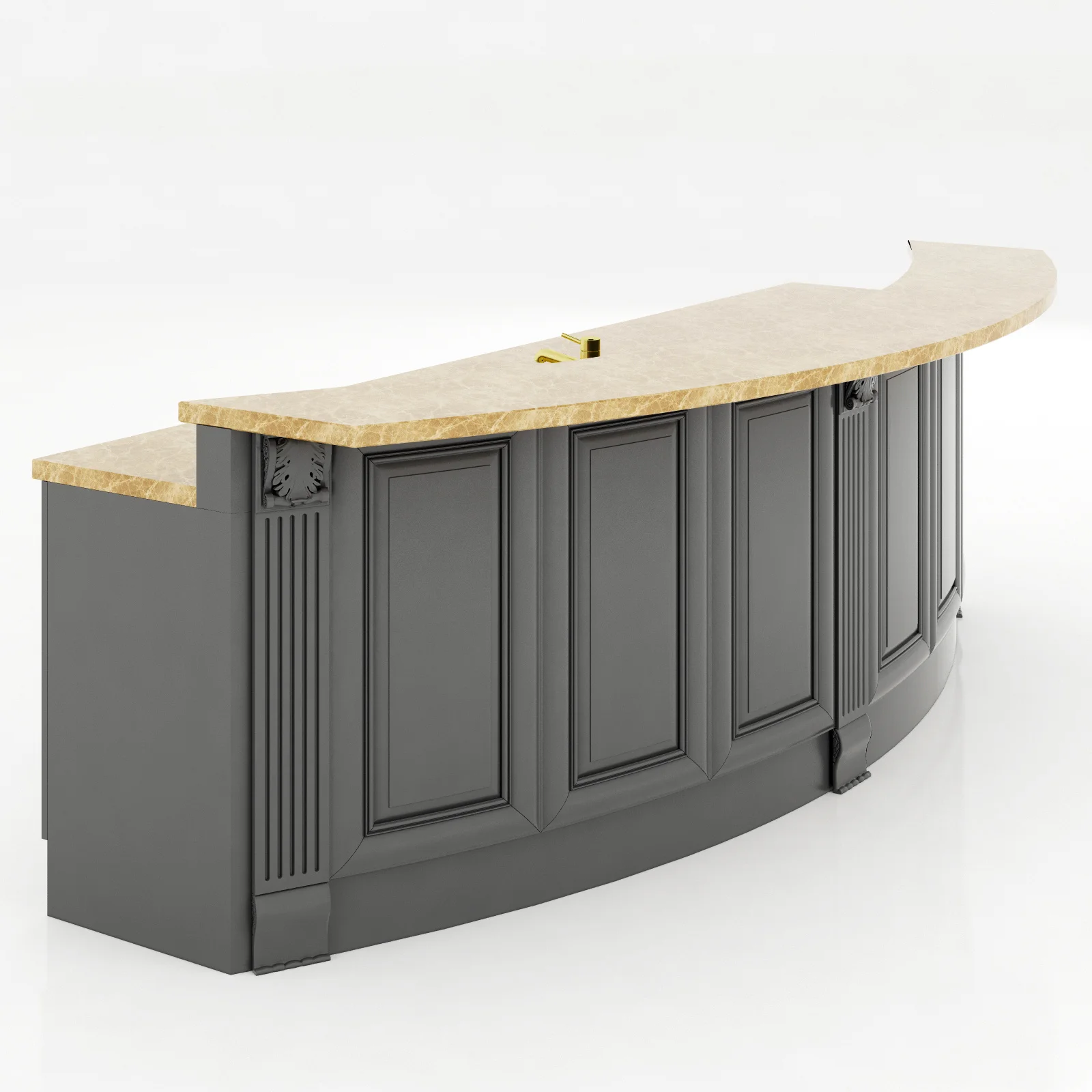 Kitchen Island3 — 3D model preview 1