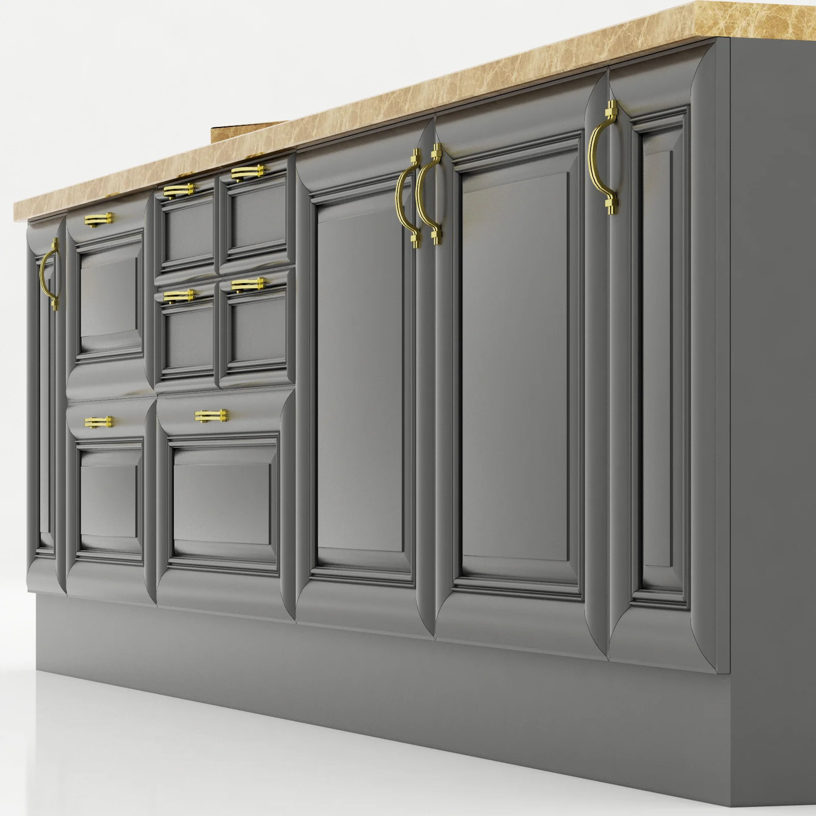 Kitchen Island3 — 3D model preview 4
