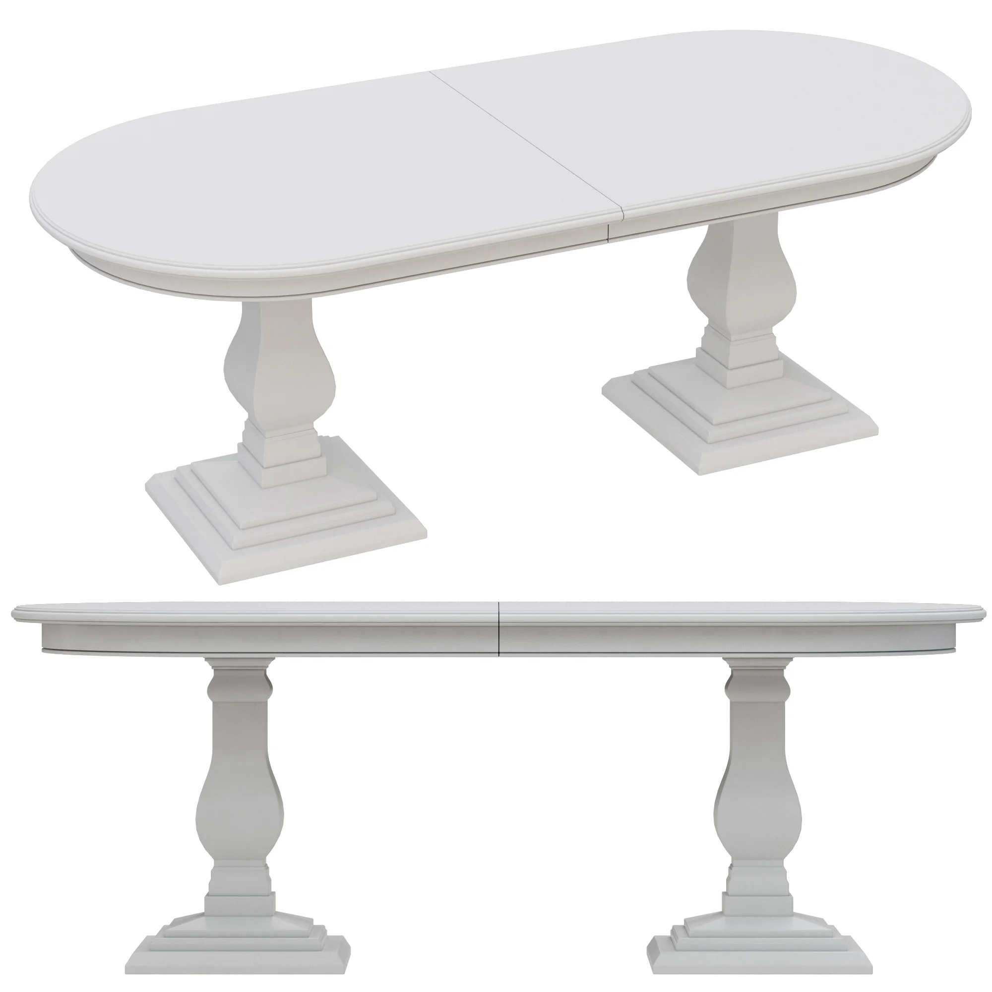 Dantone Home Table — 3D model preview 5