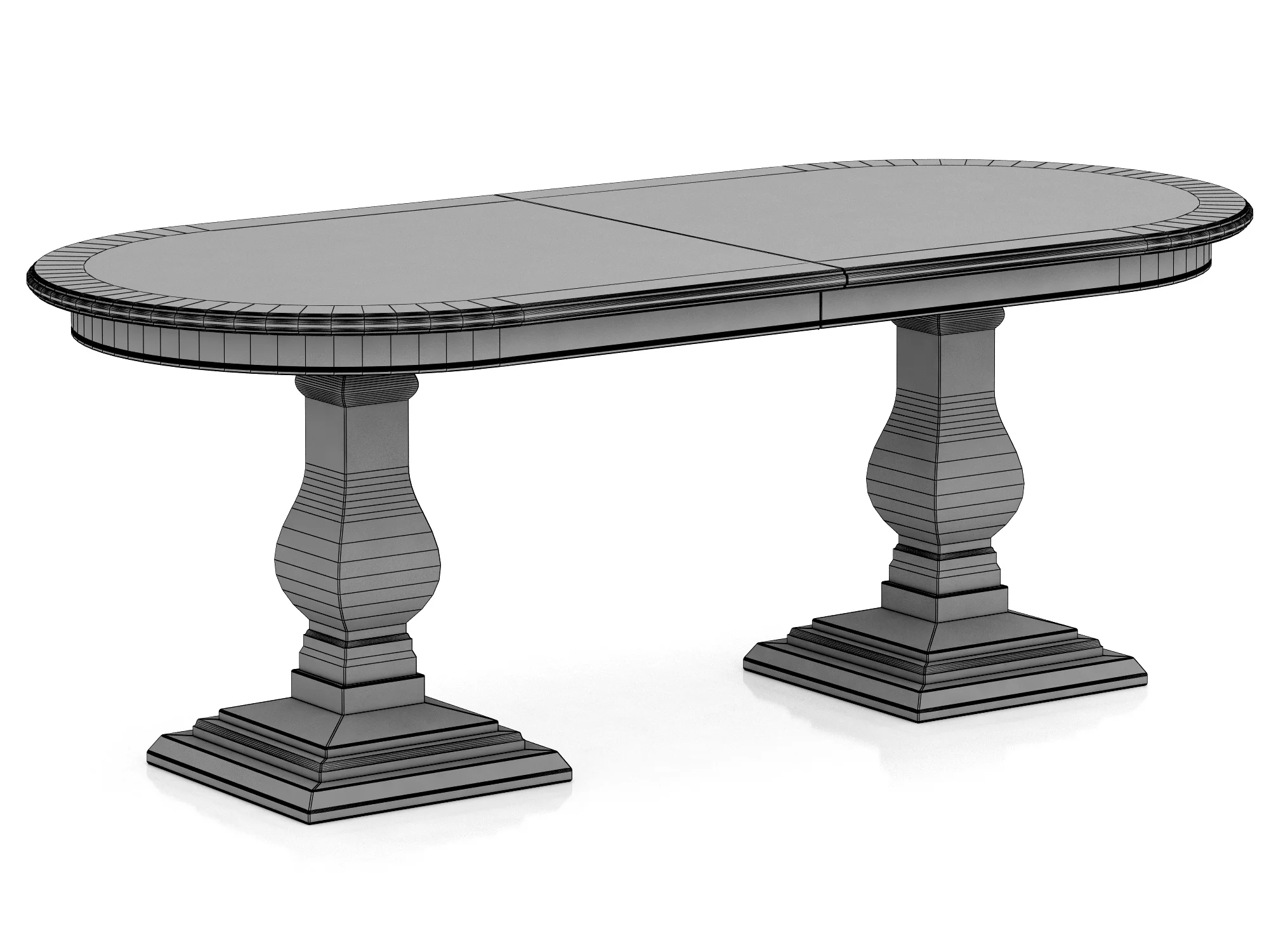 Dantone Home Table — 3D model preview 8