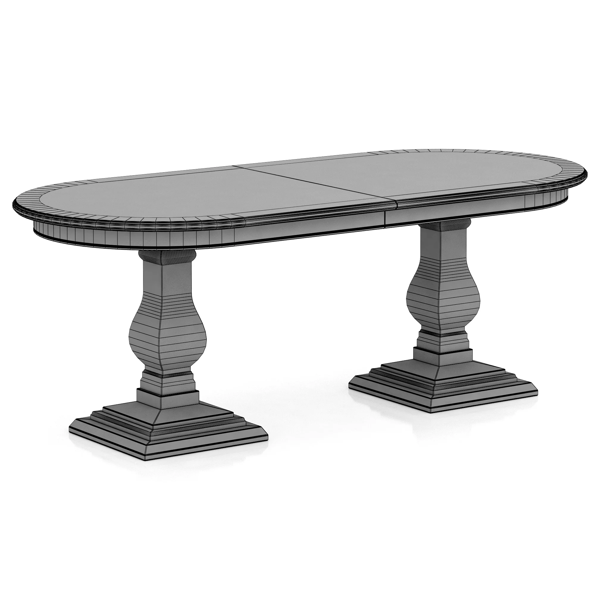 Dantone Home Table — 3D model preview 9